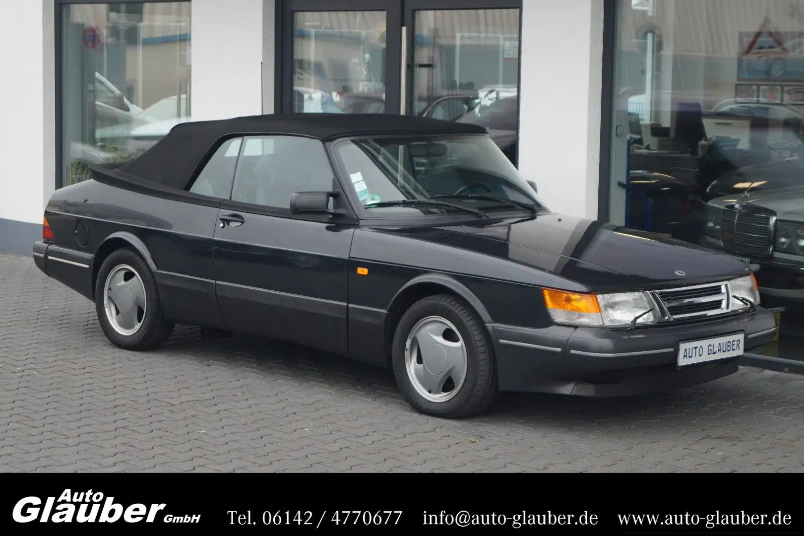 Saab 900 2.0 Cabrio/Leder/Klima/Scheckheft Schwarz - 1
