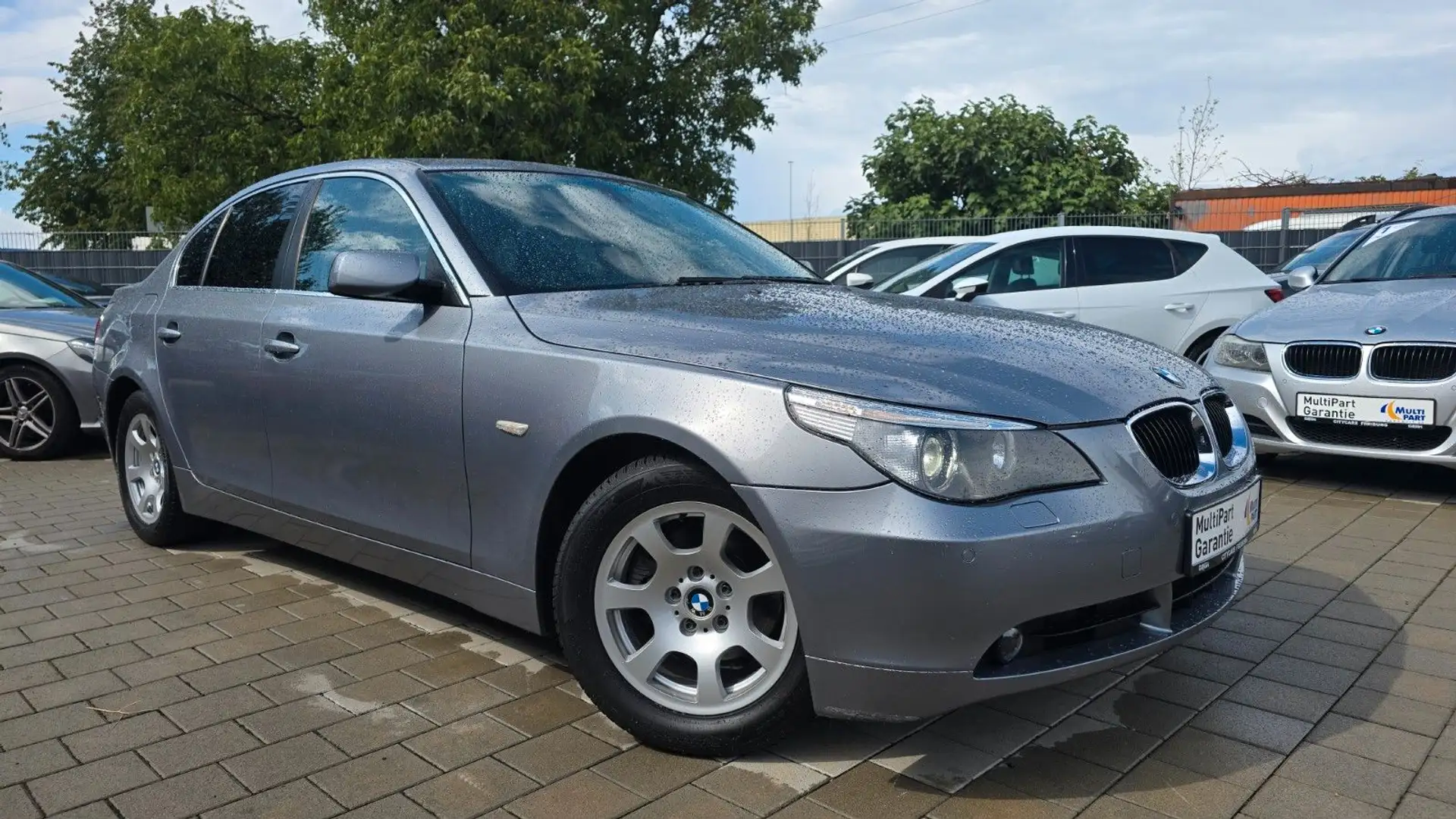 BMW 525 Baureihe 5 Lim. 525d/TÜV NEU/SERVICE NEU/ Grigio - 2