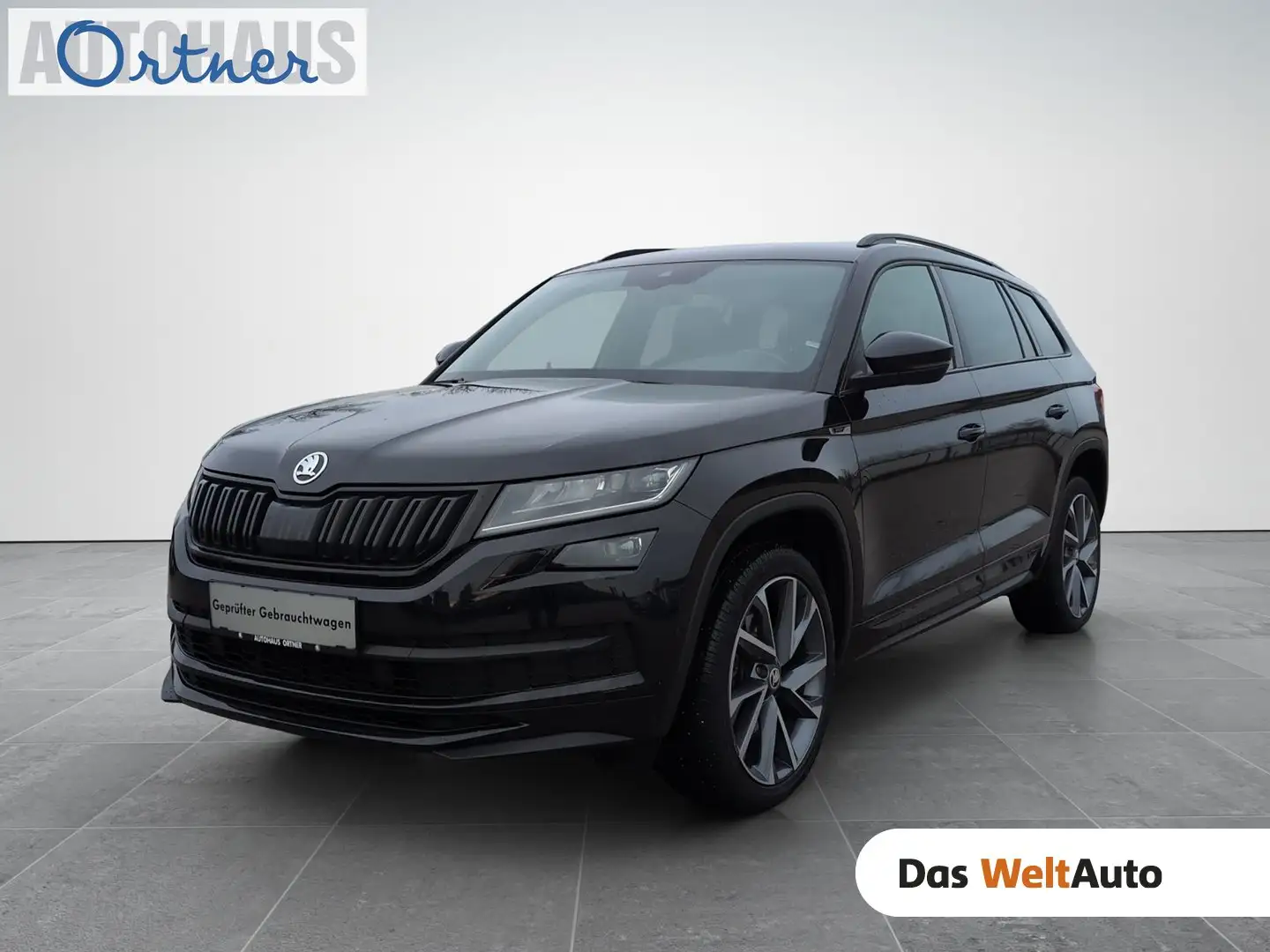 Skoda Kodiaq 4x4 SportLine TDI DSG Schwarz - 1