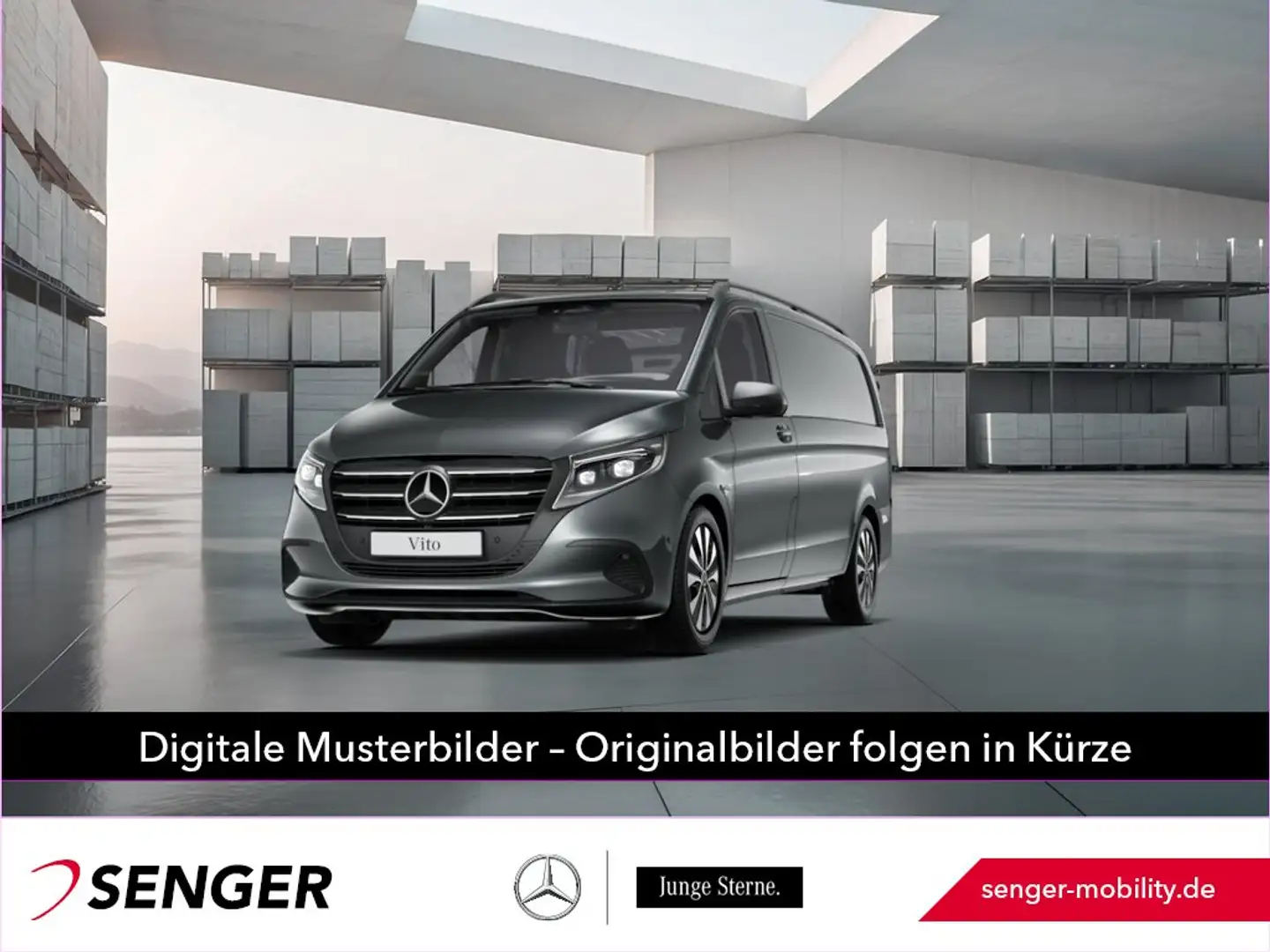 Mercedes-Benz Vito 119 CDI Kasten 4x4 lang Standhzg AHK2,5t 9G Grau - 1