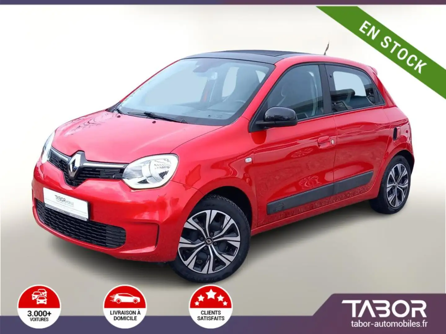 Renault Twingo 1.0 SCe 65 Zen Rouge - 1