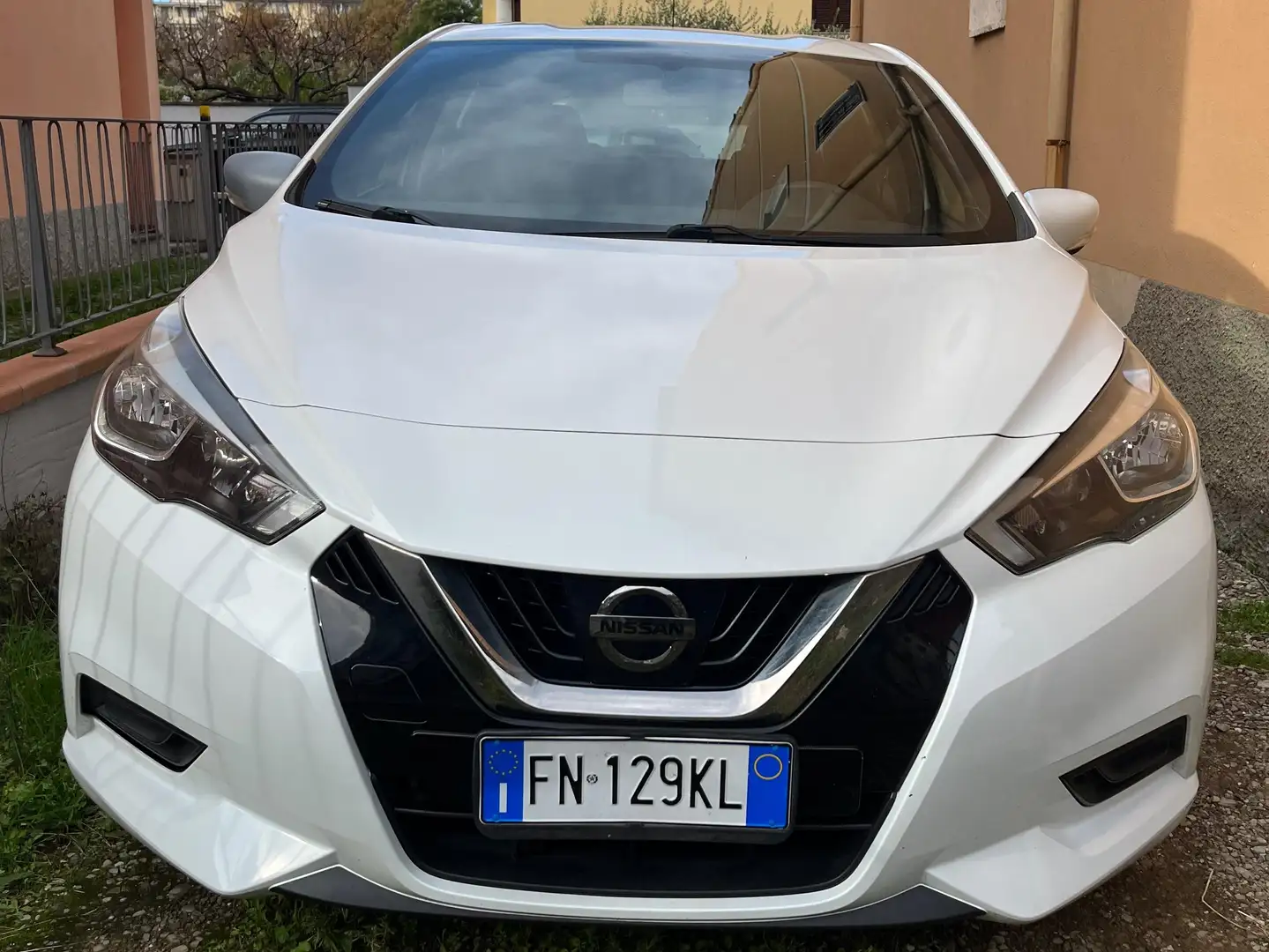 Nissan Micra Micra V 2017 1.5 dci Visia + 90cv Bianco - 1