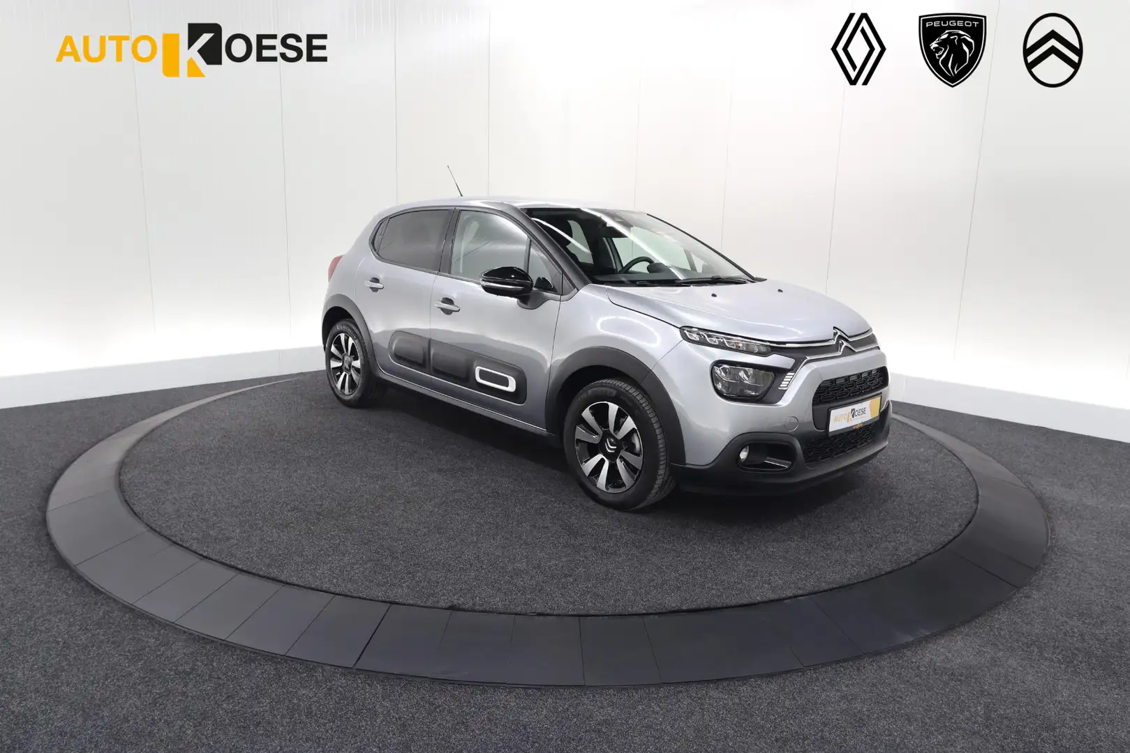 Citroen C3 PureTech 110 EAT6 Max | Apple Carplay | Parkeersen Gris - 1