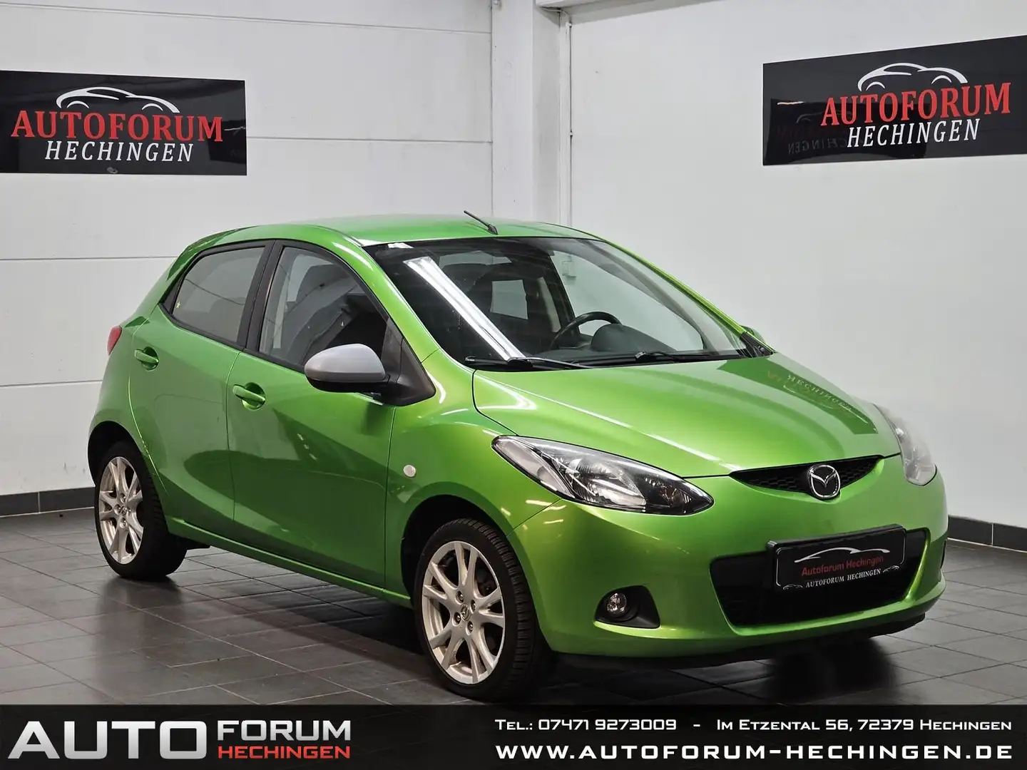 Mazda 2 2 1.3 Impression 1.Hand KLima TÜV/NEU Grün - 1