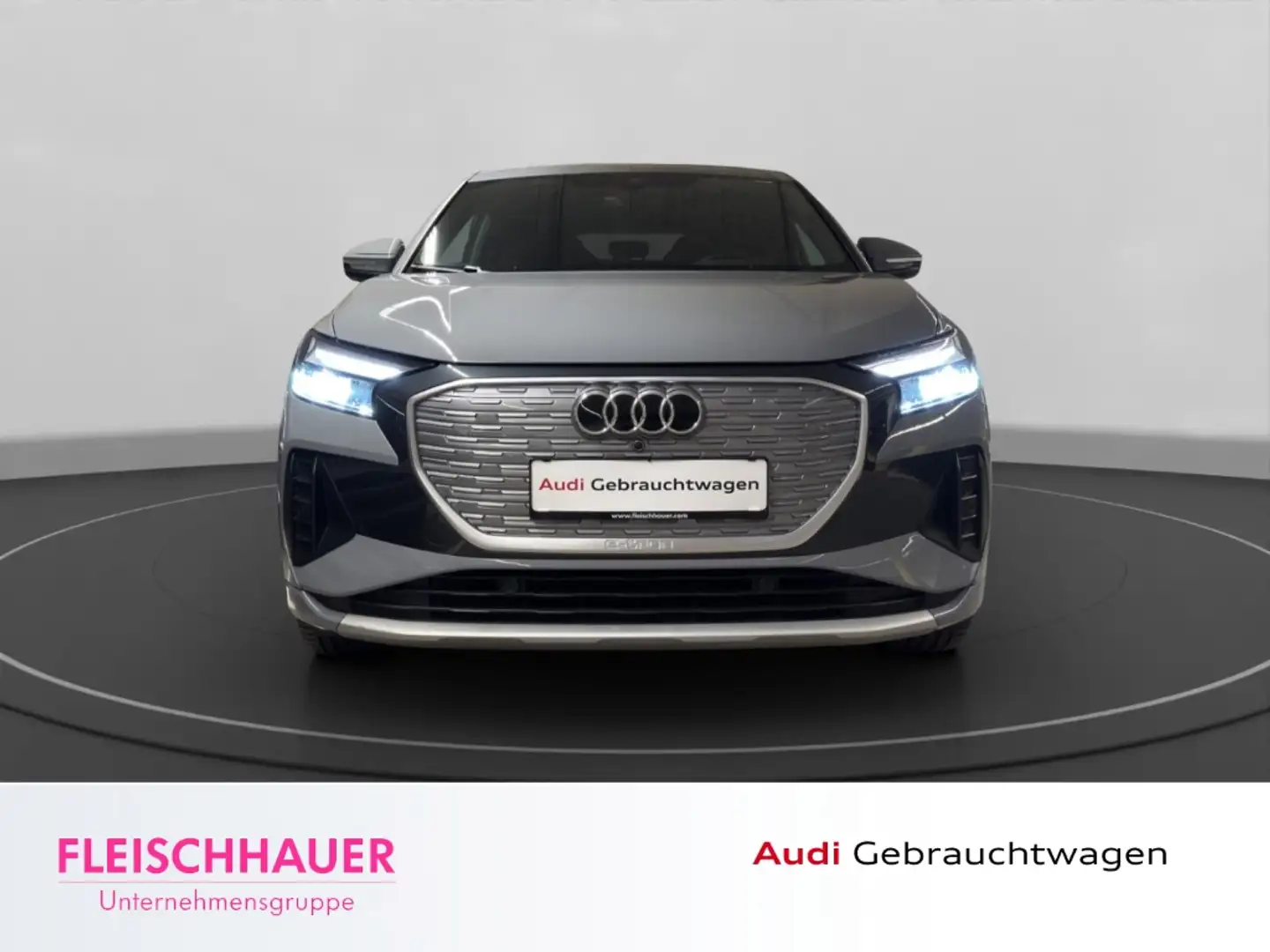 Audi Q4 e-tron Sportback 35 LED+ACC+NAVI+RFK+SHZ+DC+DAB+CARPLAY Grau - 2