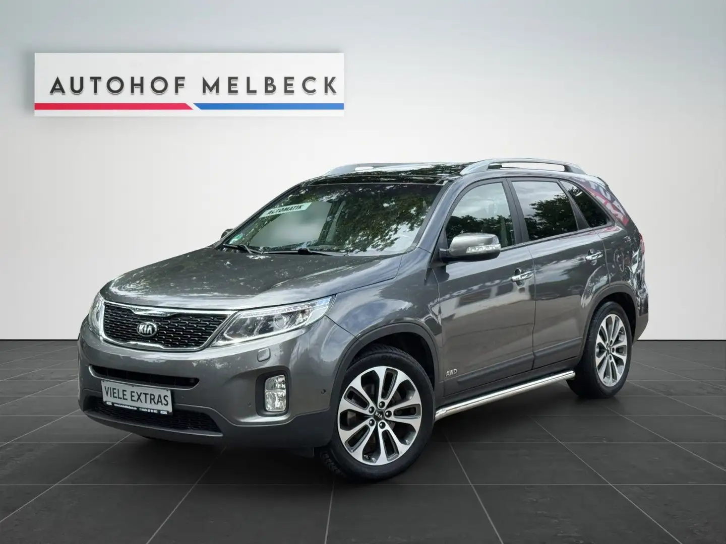Kia Sorento Spirit 4WD*AUTOMATIK*KEYLESS*NAVI*LEDER* Grigio - 1