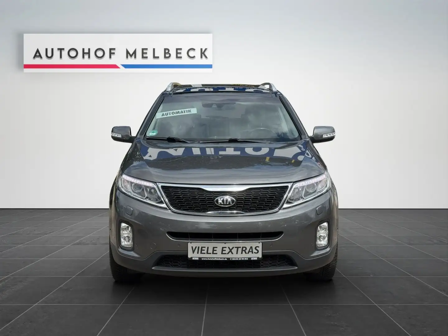 Kia Sorento Spirit 4WD*AUTOMATIK*KEYLESS*NAVI*LEDER* Grigio - 2