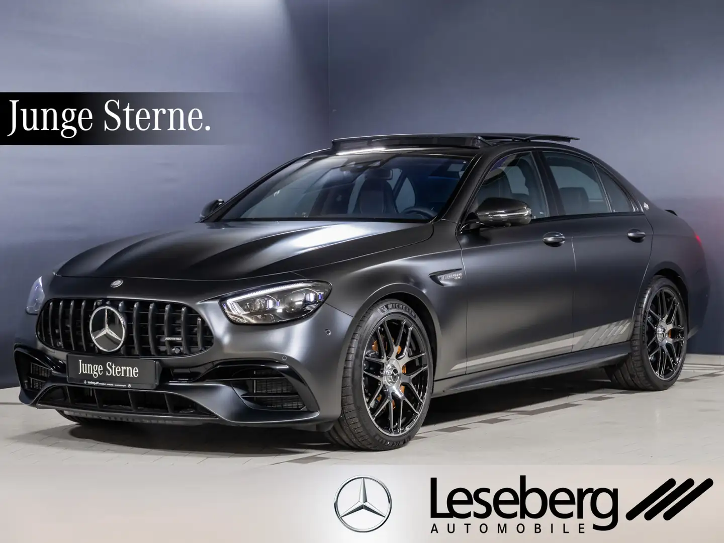 Mercedes-Benz E 63 AMG E 63 S AMG 4M+ Multibeam/ Drivers Package/ Pano/ Gris - 1