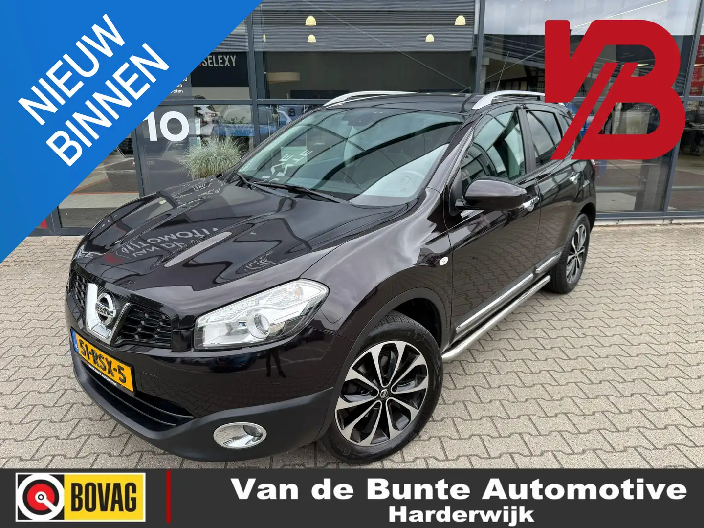 Nissan Qashqai 2.0 Connect Edition *Trekhaak & Climate Control* Paars - 1