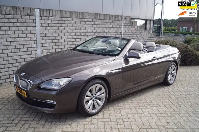 BMW 650 6-serie Cabrio 650xi High Executive Autom Leder Sp