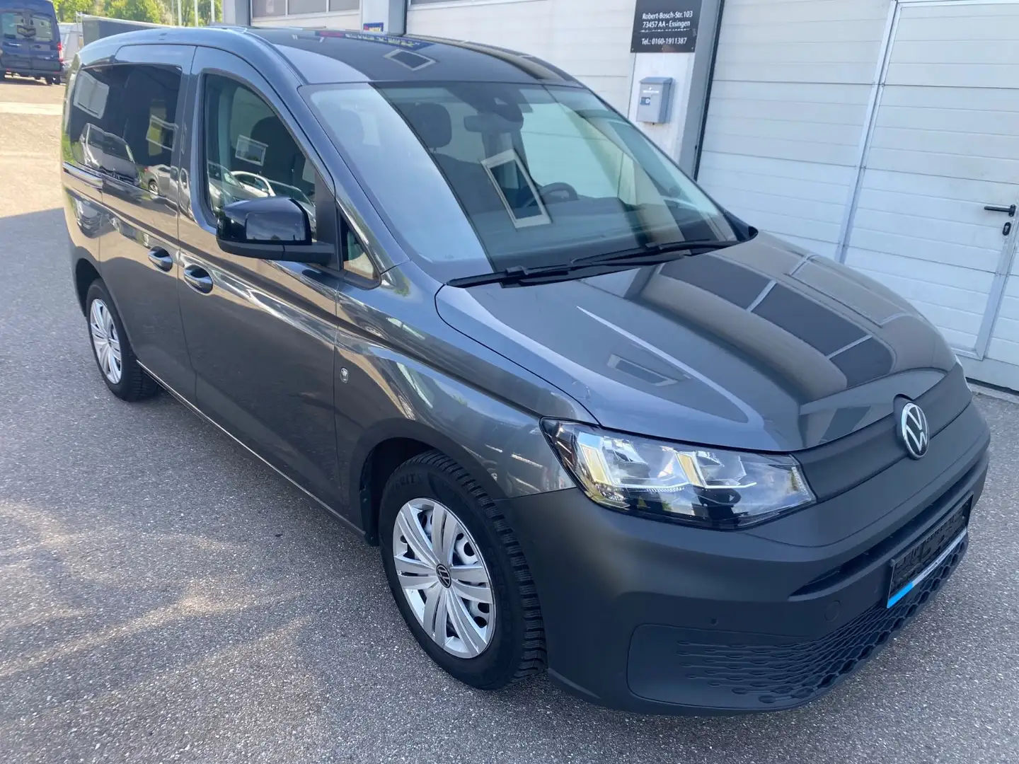 Volkswagen Caddy 2,0TDI 90kW DSG Spurh. Klima. Parktr. Grau - 1