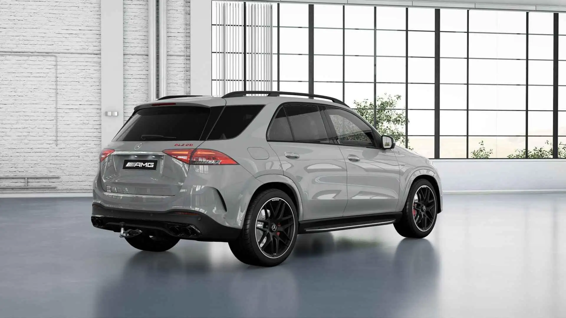 Mercedes-Benz GLE 53 AMG Hybrid 4MATIC+ | Alpin grau | Carbon | Premium plu Grau - 2