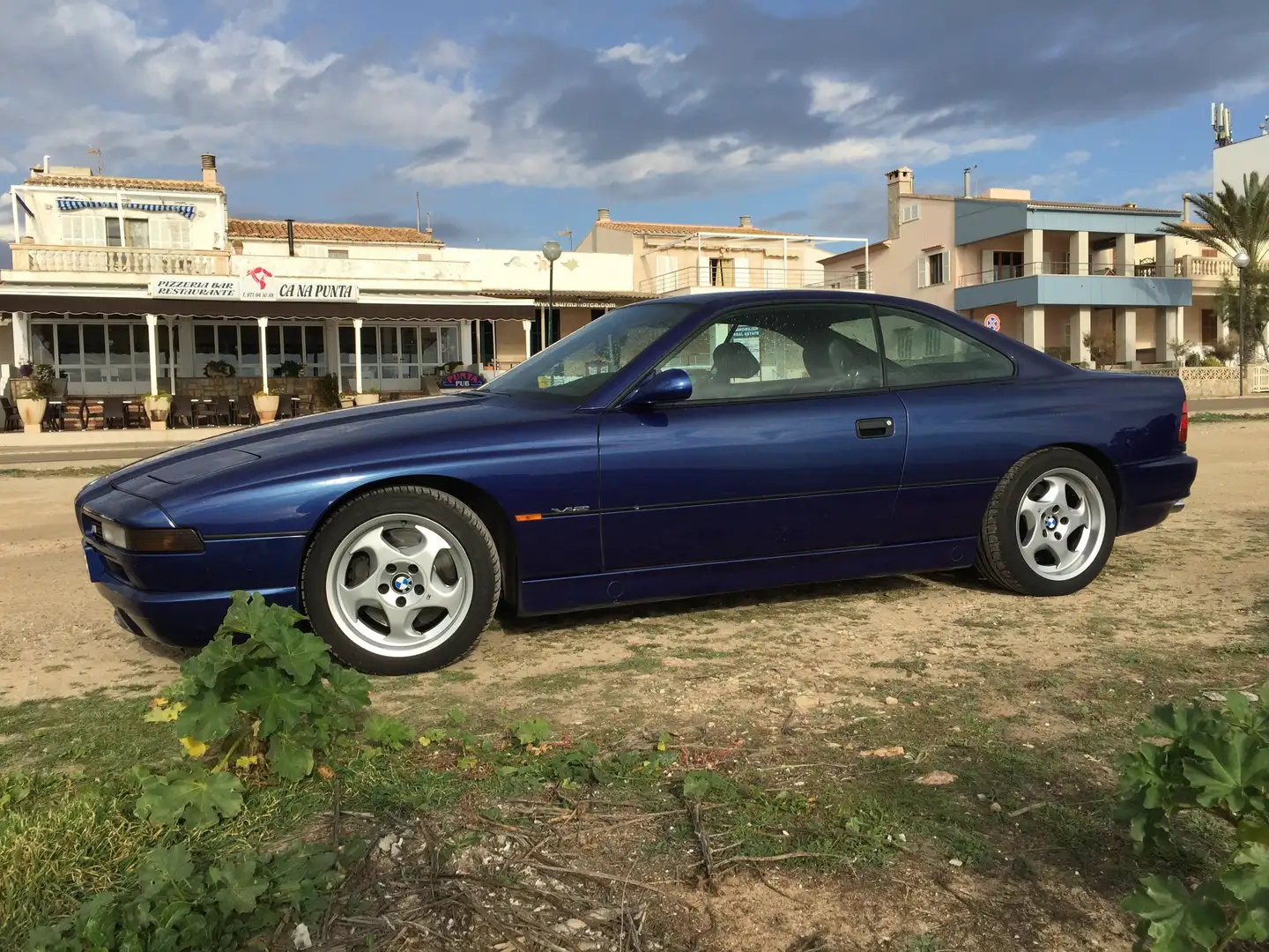 BMW 850 850CSi Blauw - 1