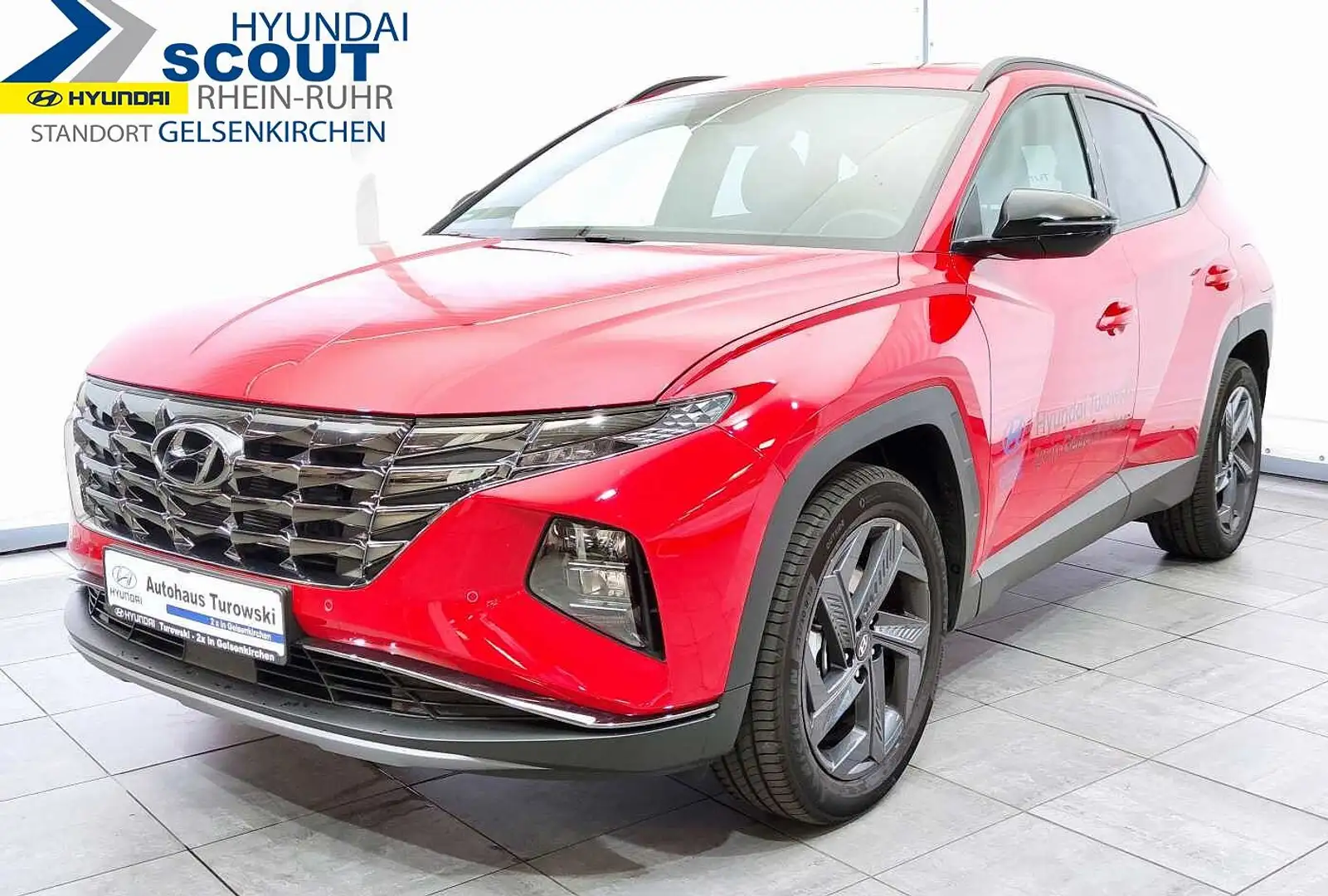 Hyundai TUCSON Hybrid 1.6 T-GDi HEV 2WD Advantage Red - 1