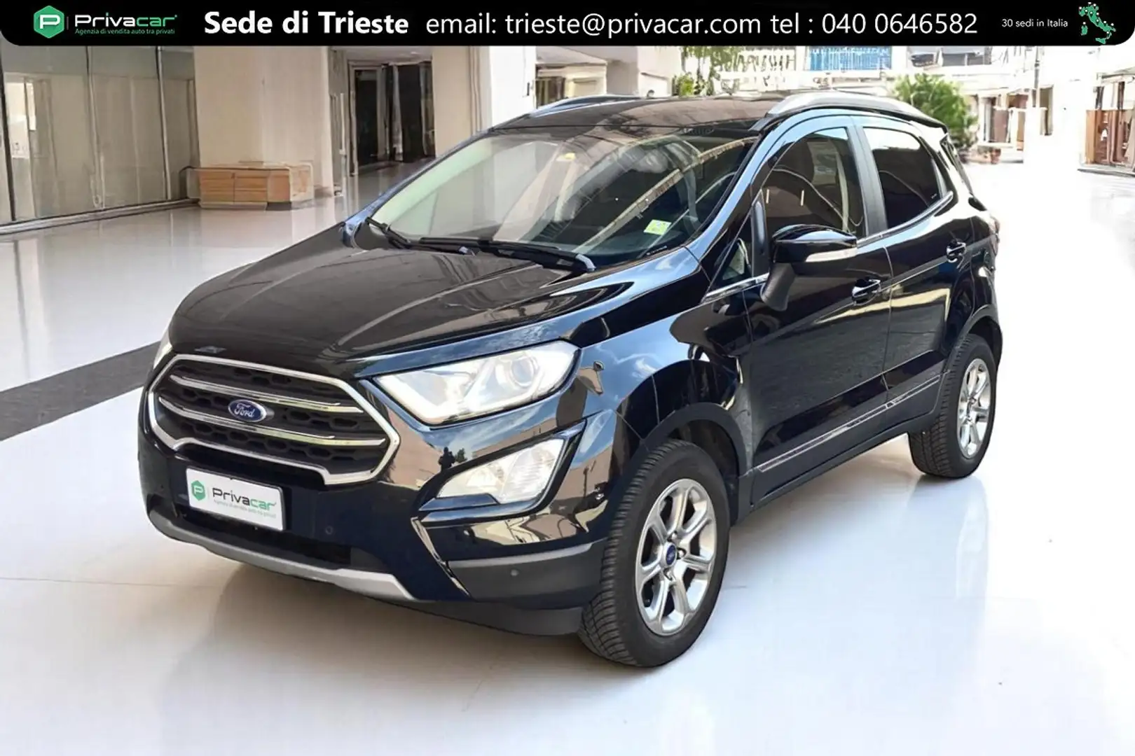 Ford EcoSport 1.0 EcoBoost 125 CV Start&Stop Titanium Nero - 1