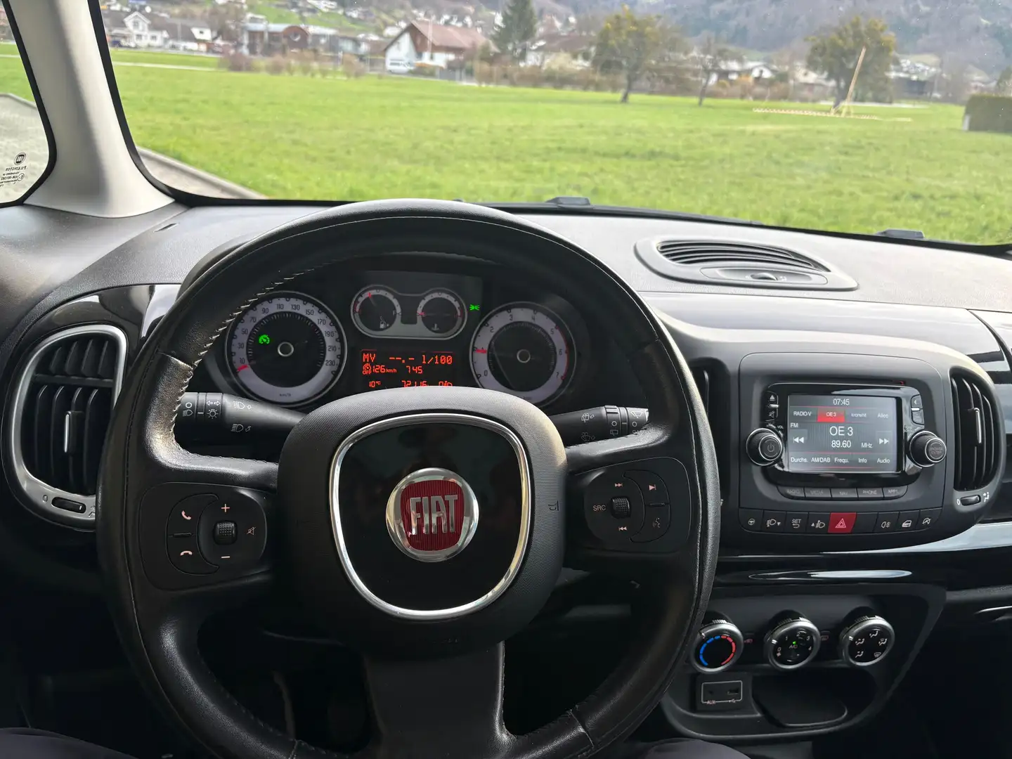 Fiat 500L 500L 1,3 MultiJet II 95 Start Schwarz - 1