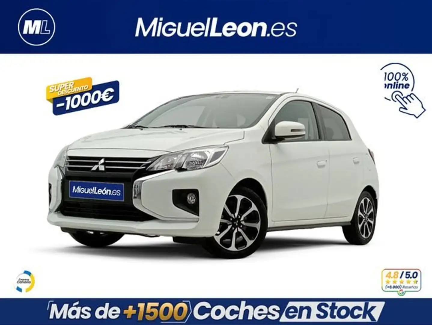 Mitsubishi Space Star 120 MPI Kaiteki Blanco - 1