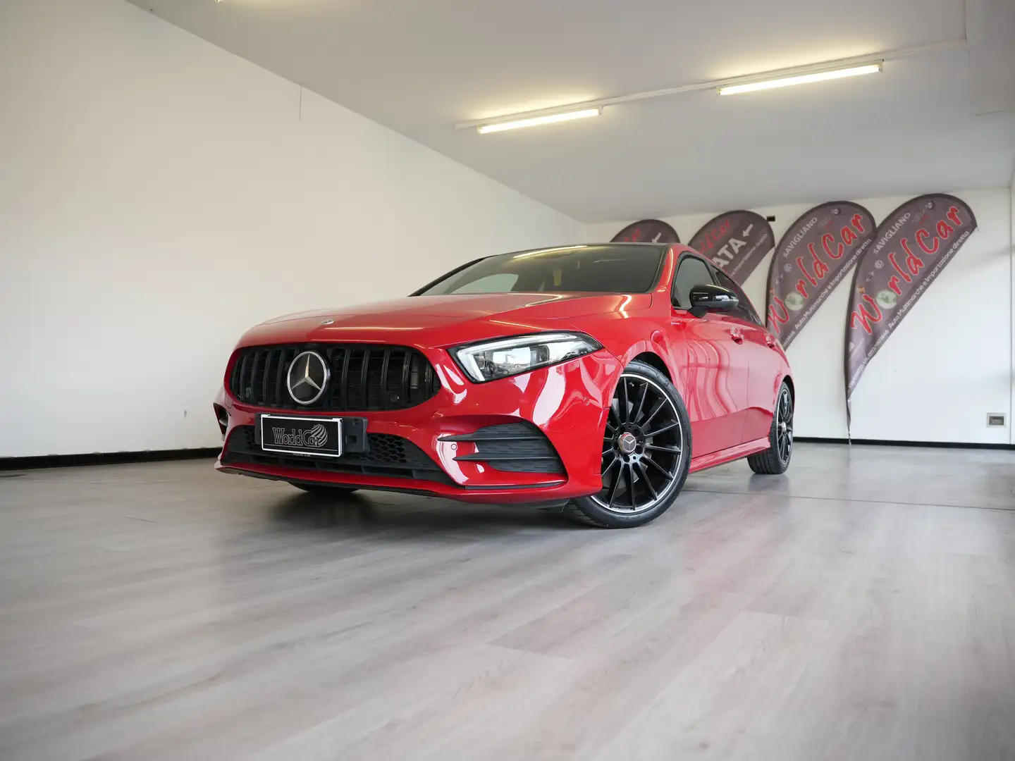 Mercedes-Benz A 180 A 180 d Premium auto Rosso - 1