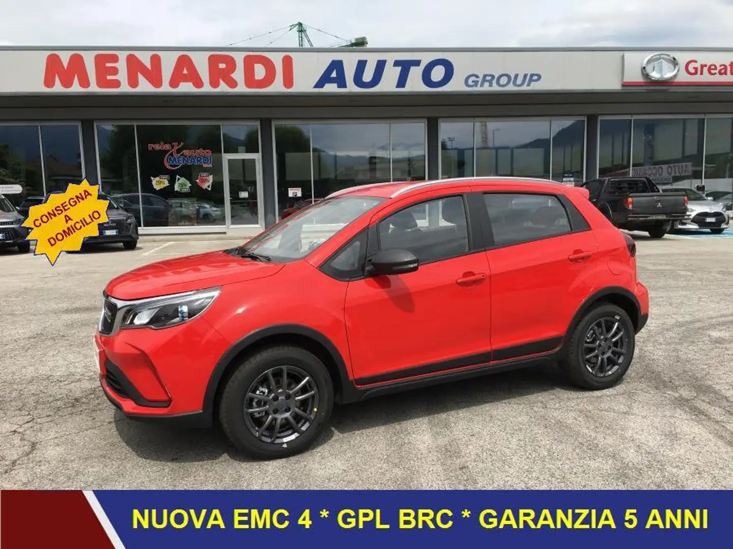 EMC QUATTRO 1.5 GPL MT INCLUSO GPL BRC Червоний - 1