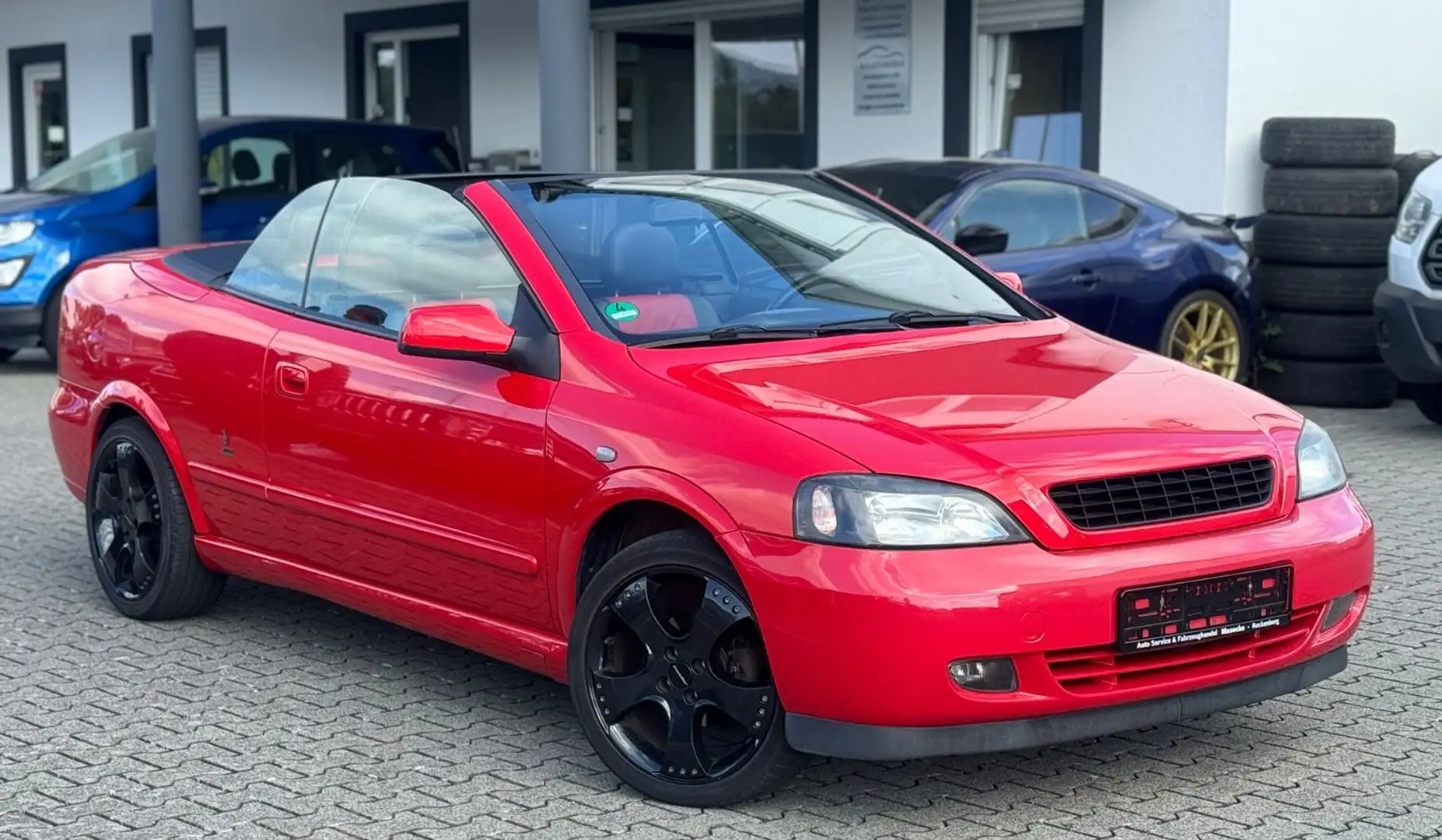 Opel Astra G Cabrio 1.6 16V Linea Rossa Bertone Czerwony - 2