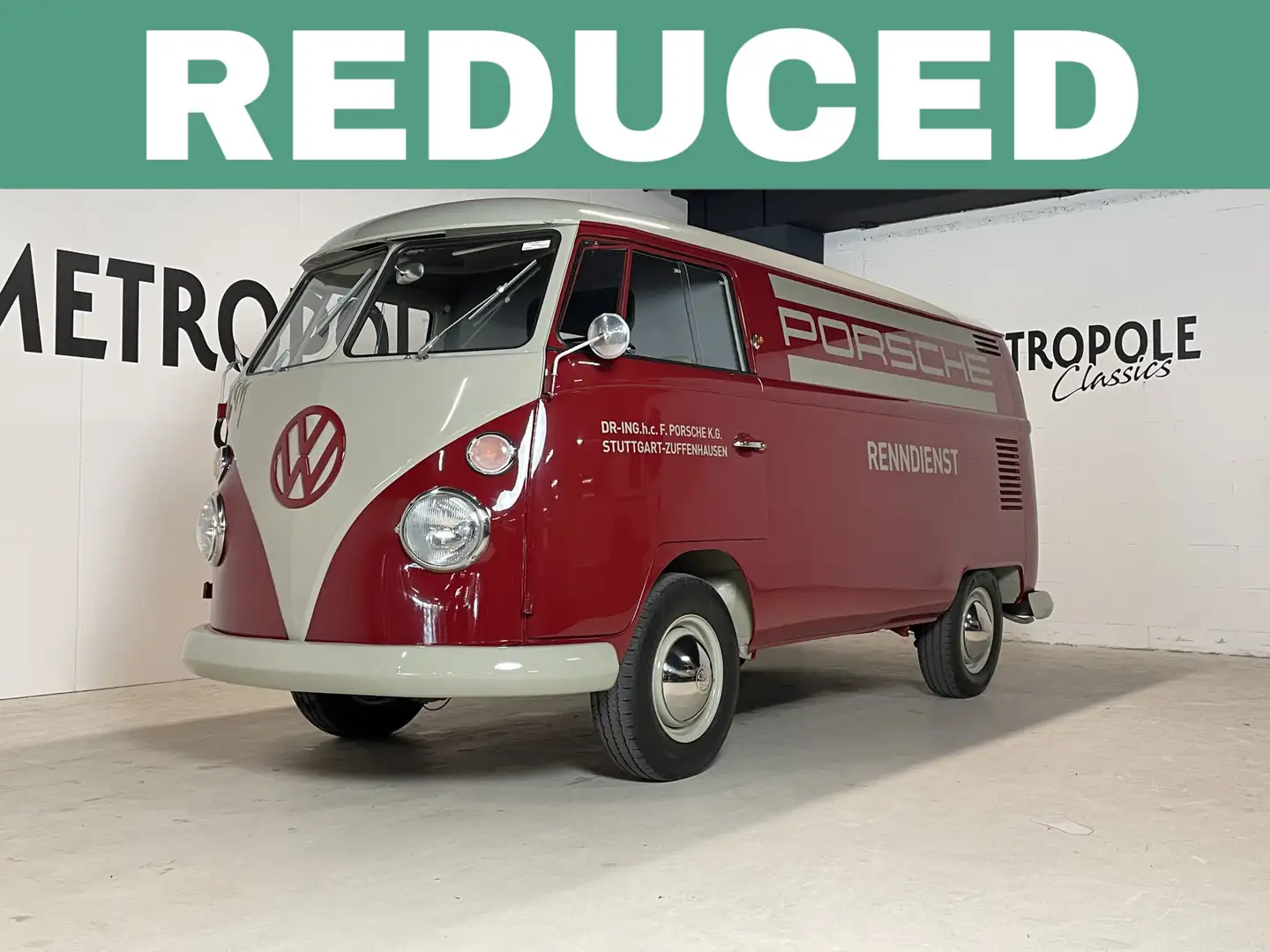 Volkswagen T1 Kastenwagen OLD PRICE: € 52.500,- M0656 Roşu - 1