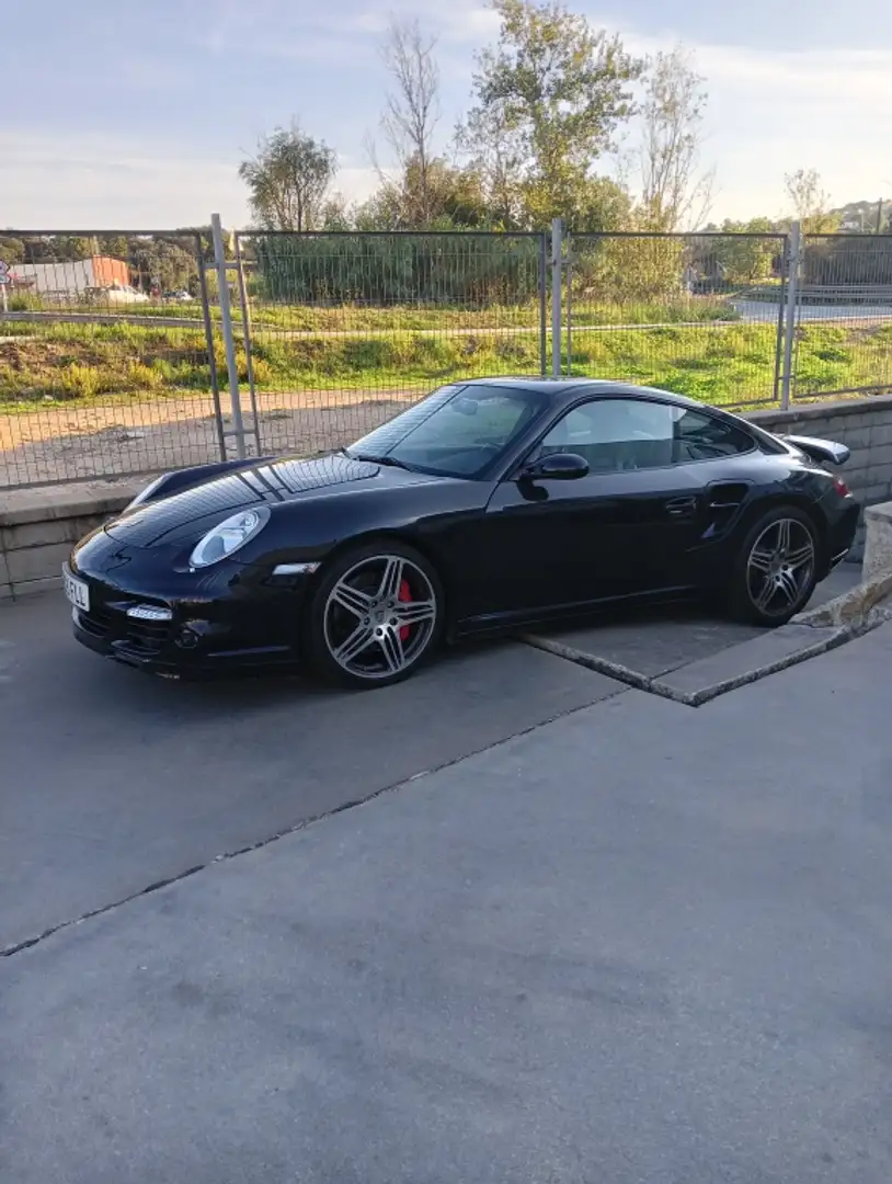 Porsche 911 Turbo Tiptronic Negro - 1