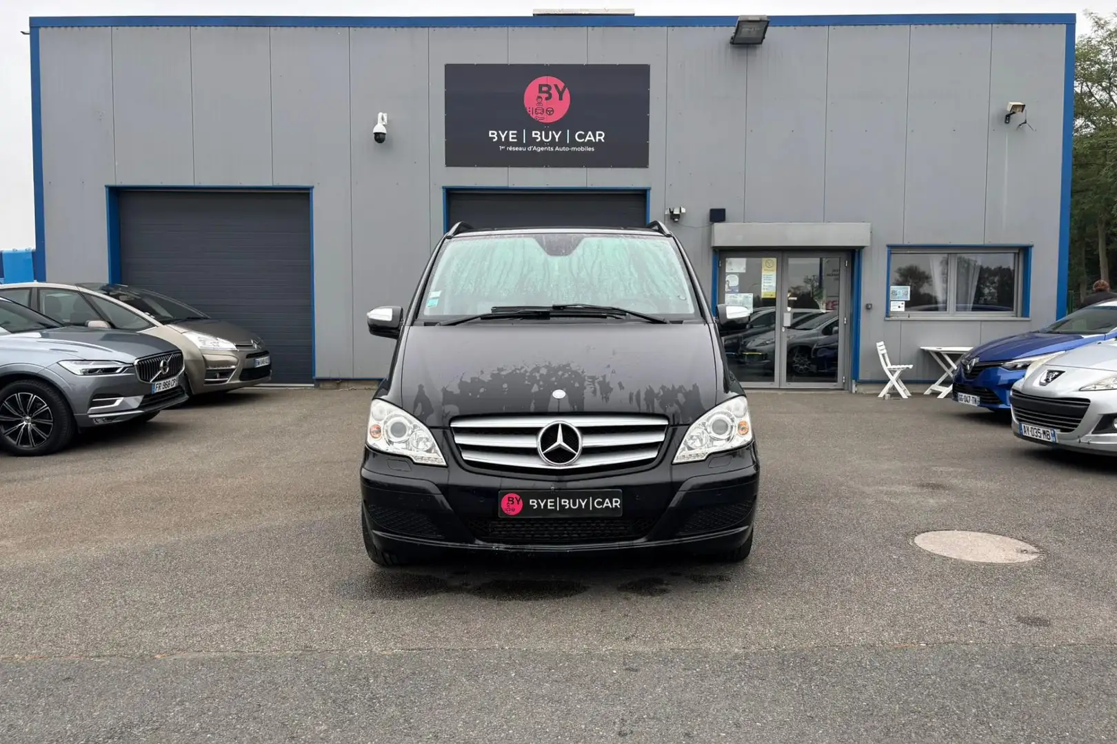 Mercedes-Benz Viano Viano Extra Long 3.0 V6 224 CH BVA  5 Ambiente  GARANTIE 12 MOIS Zwart - 2
