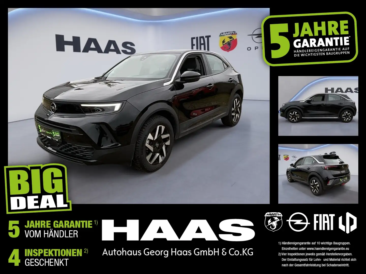 Opel Mokka 1.2 Turbo Kamera, Sitzheizung, Carplay Schwarz - 1