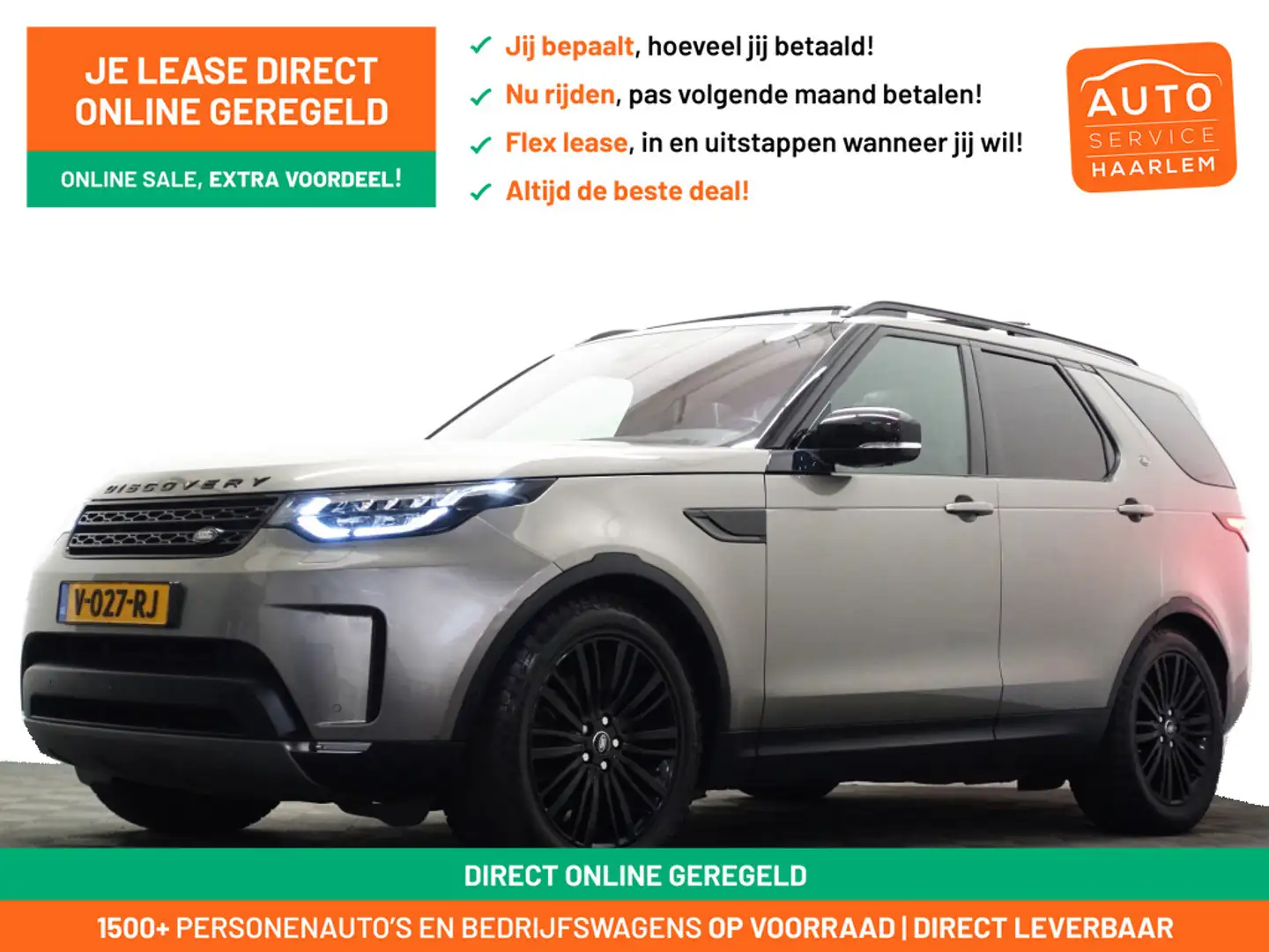 Land Rover Discovery 3.0 Td6 HSE Grijskenteken- Panoramadak, Memory, Me Grijs - 1