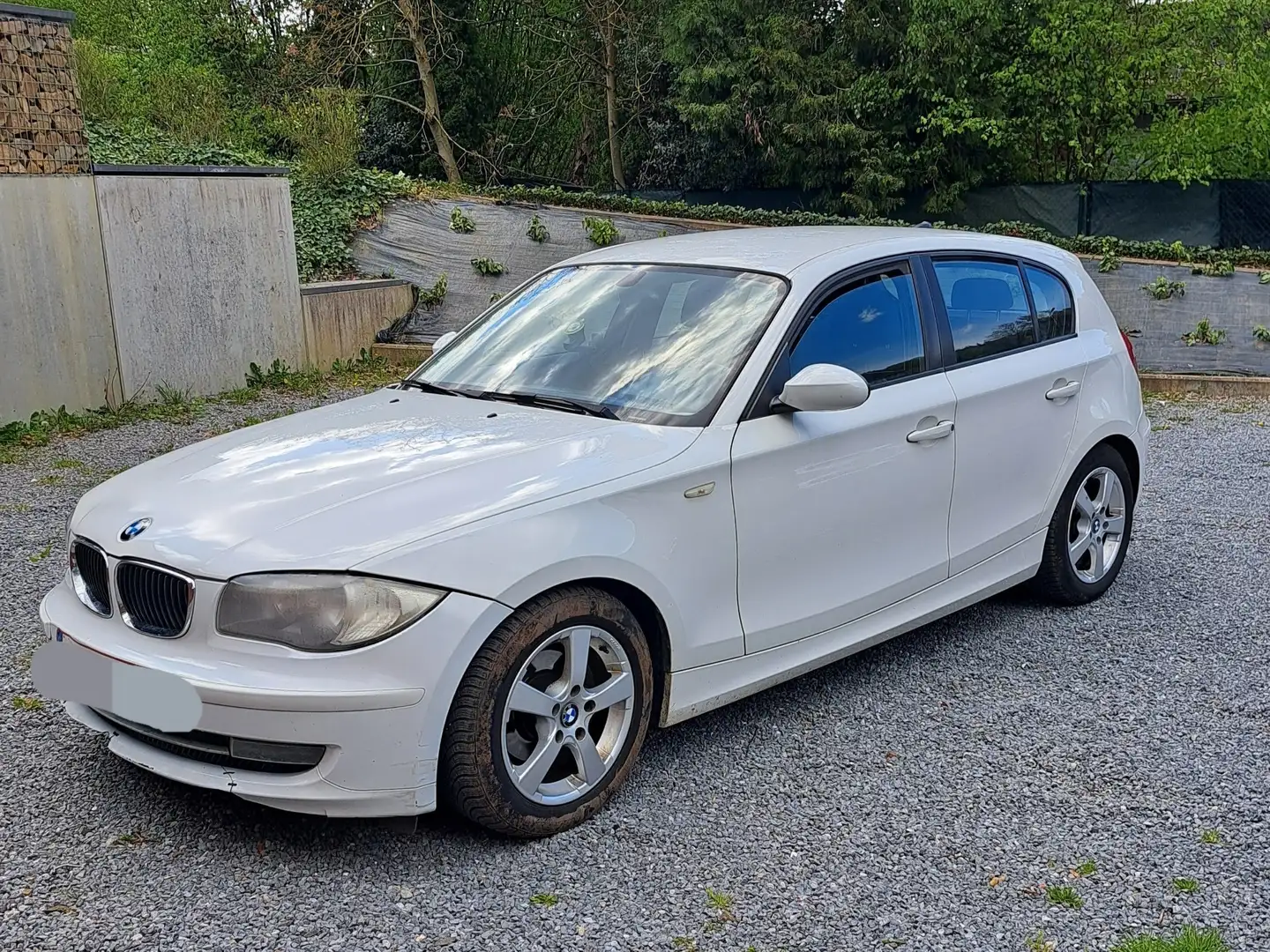 BMW 116 116i 122 ch Confort Blanc - 1