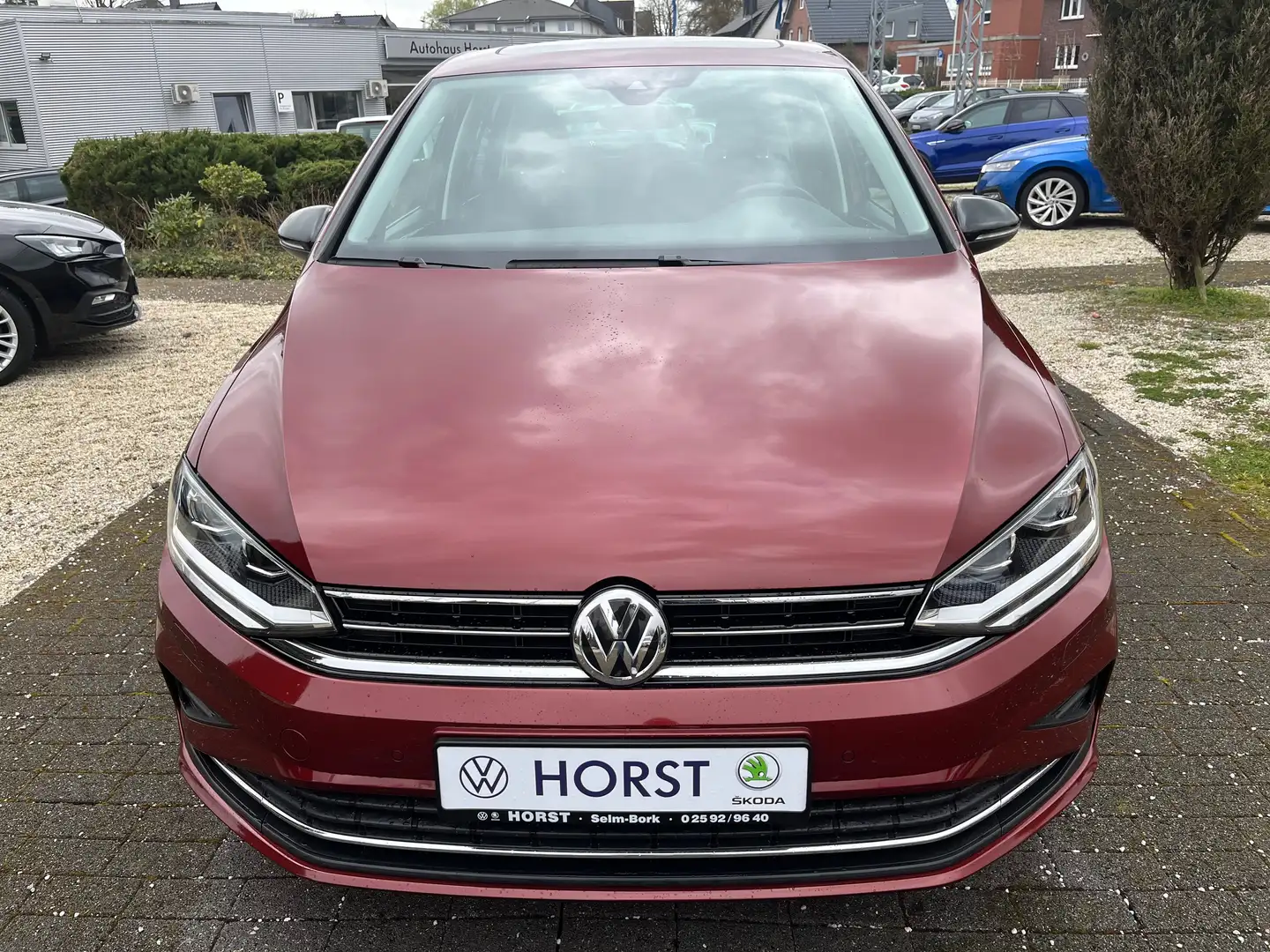 Volkswagen Golf Sportsvan Comfortline LED, Navi, ACC, AHK Rot - 2