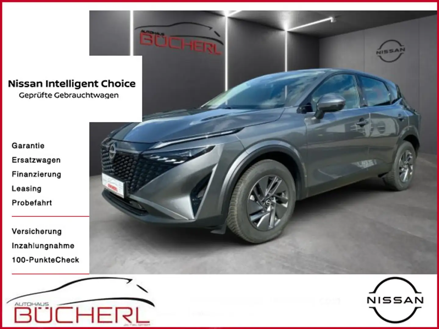 Nissan Qashqai Acenta, 360°-Kam., KLIMA, WINTERPAKET Gris - 1