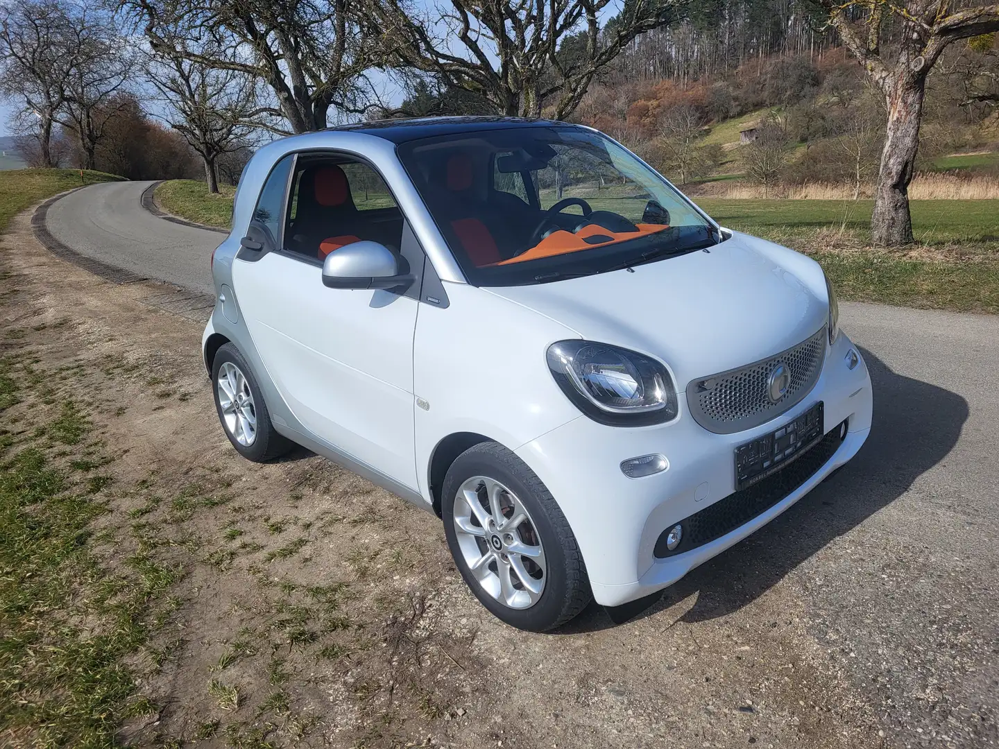 smart forTwo Basis (52kW) coupe White - 1