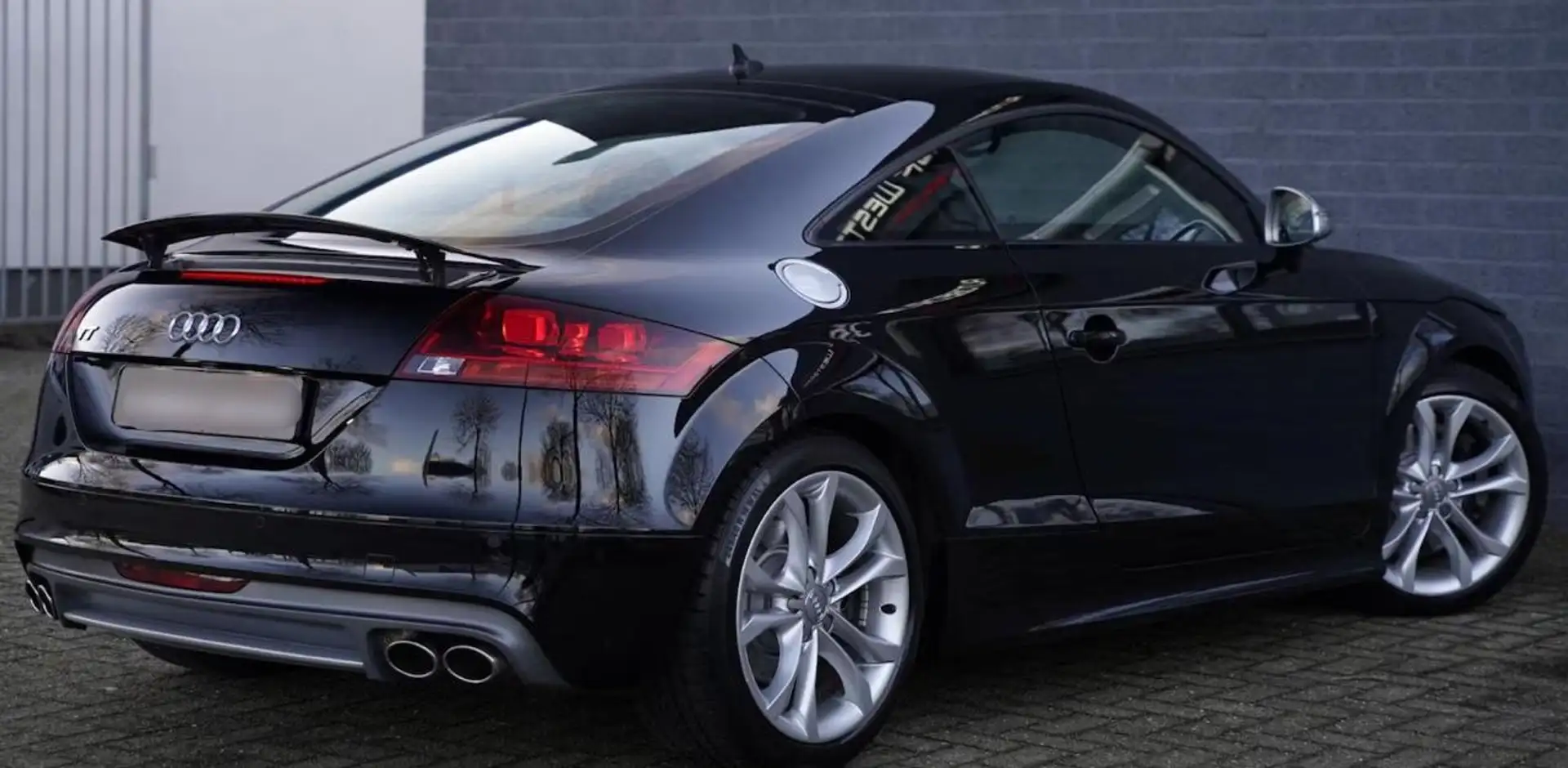 Audi TTS Coupe S tronic Zwart - 1