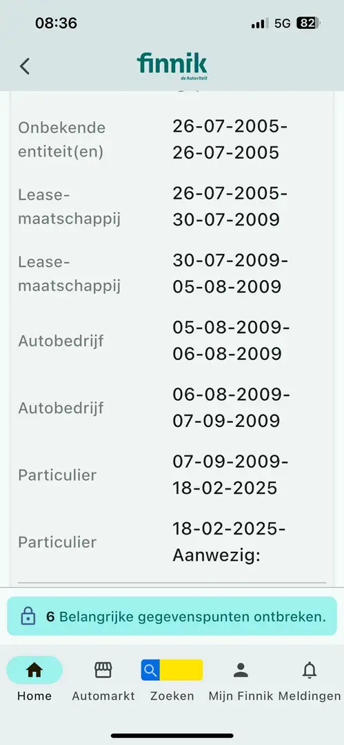 Peugeot 307 1.6 16V Premium 7 zits Grijs - 2