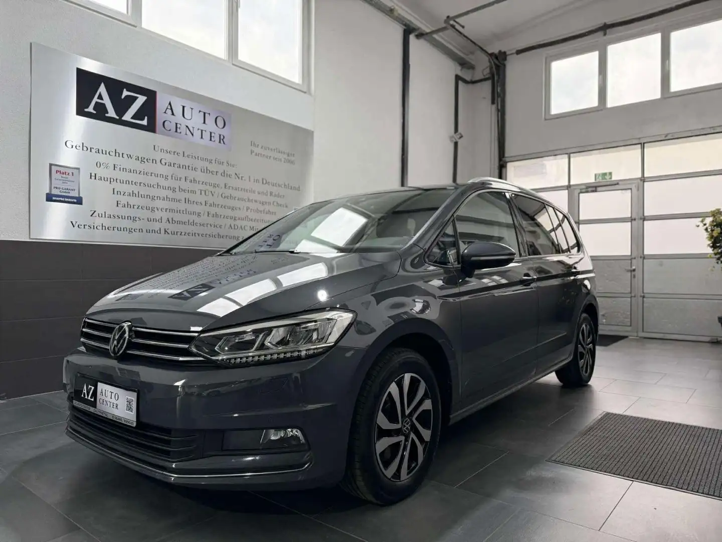 Volkswagen Touran Active 2.0 TDI/ DSG/LED/NAVI/AHK/ACC/EU6 Gris - 2