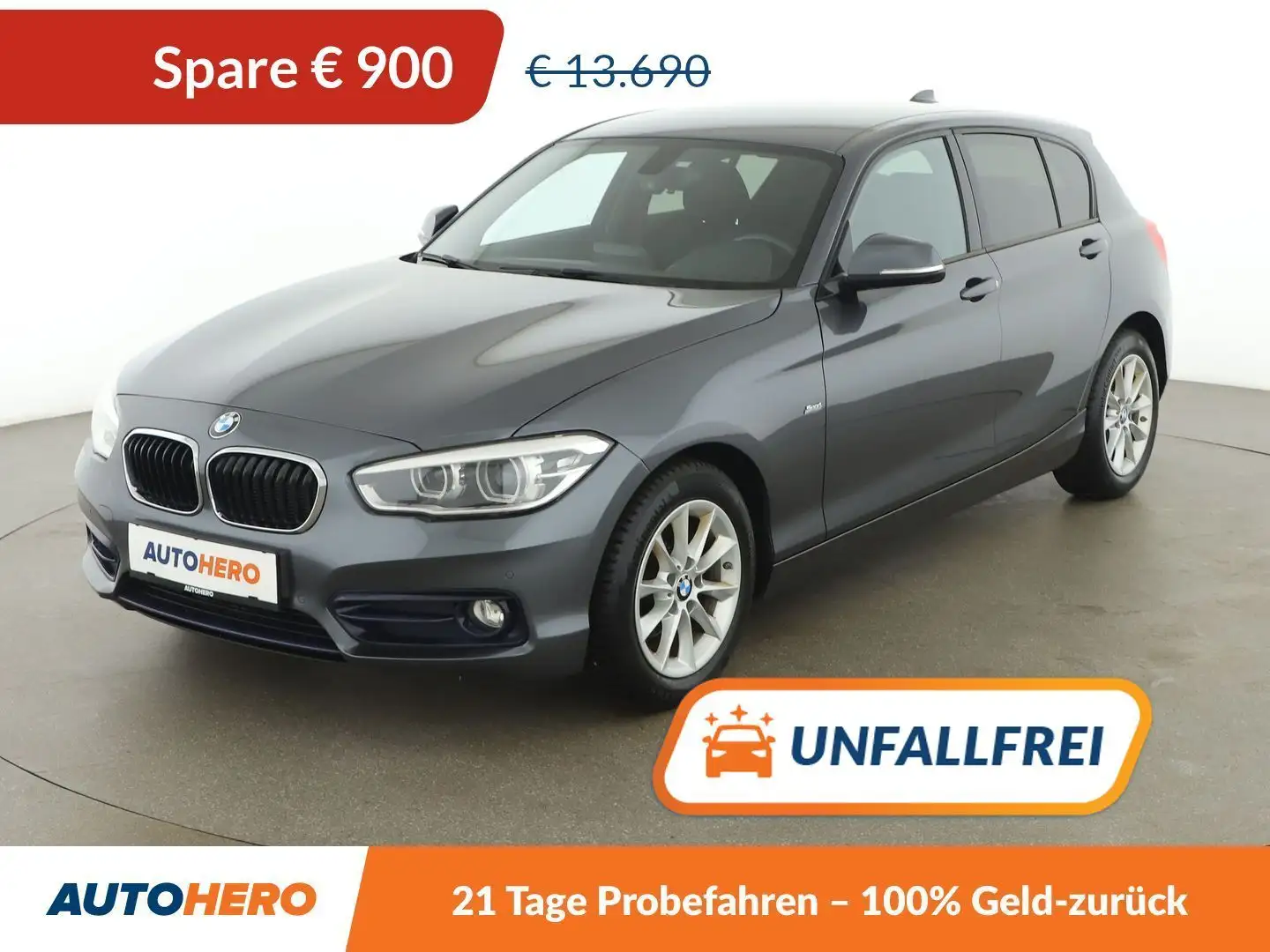 BMW 116 116i Sport Line Grau - 1