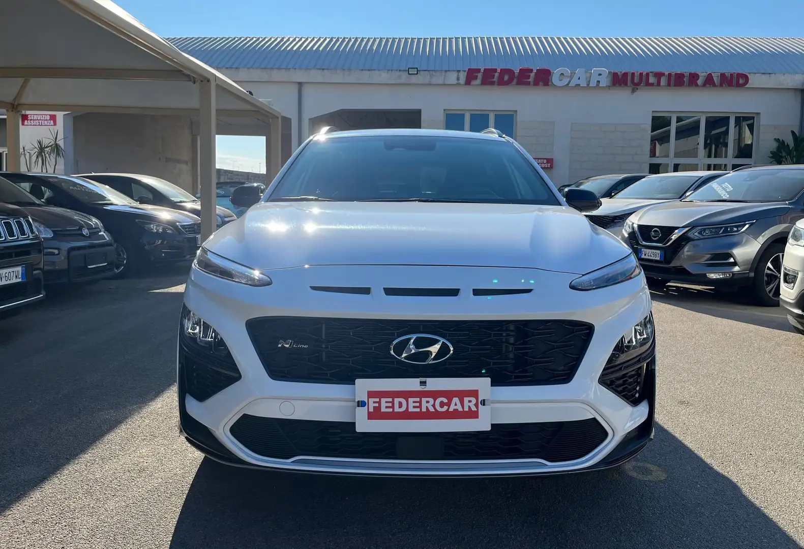 Hyundai KONA Kona 1.6 crdi 48V NLine 2wd 136cv imt Bianco - 2