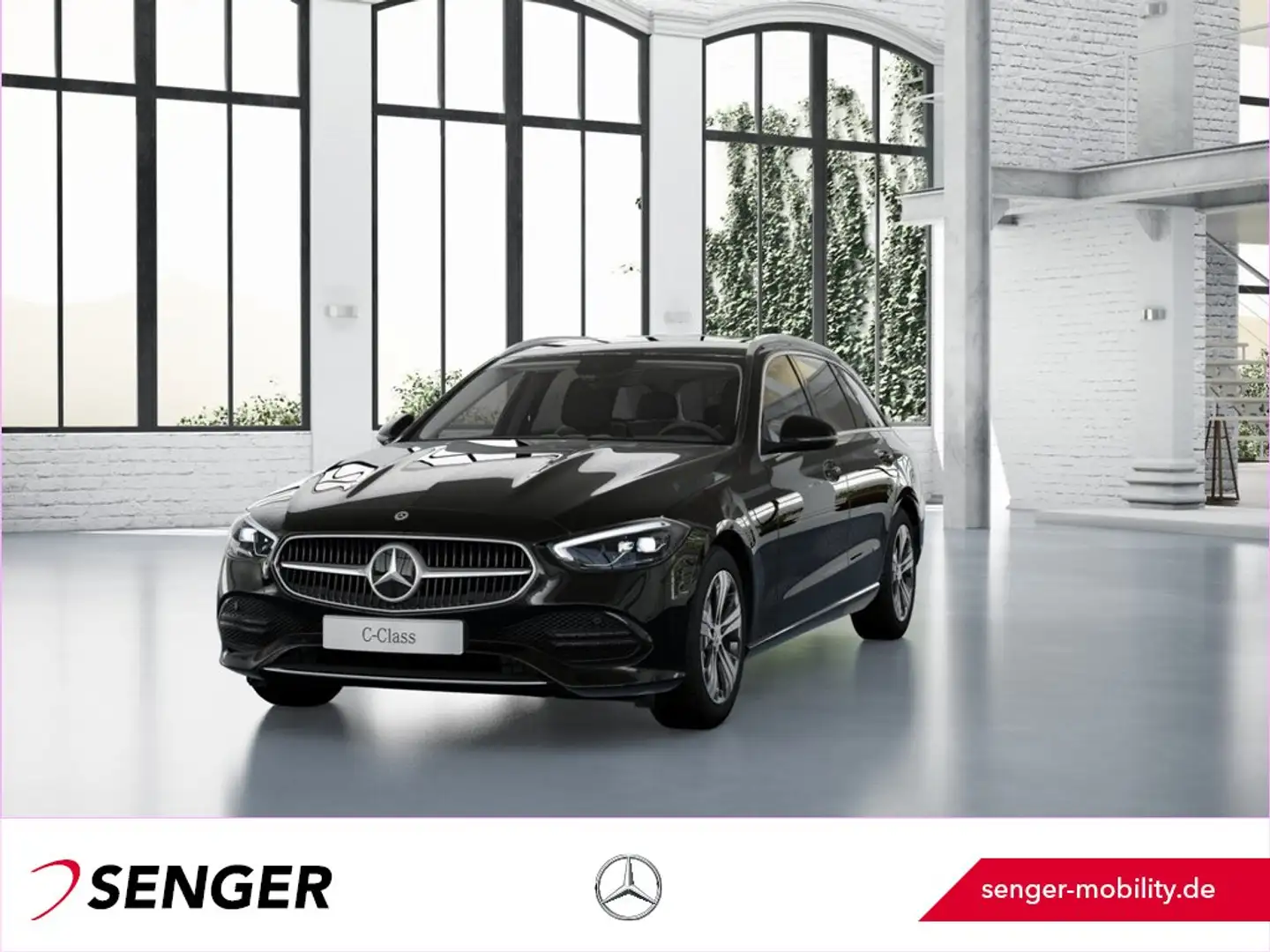 Mercedes-Benz C 180 T Avantgarde Rückfahrkamera LED AHK Noir - 1