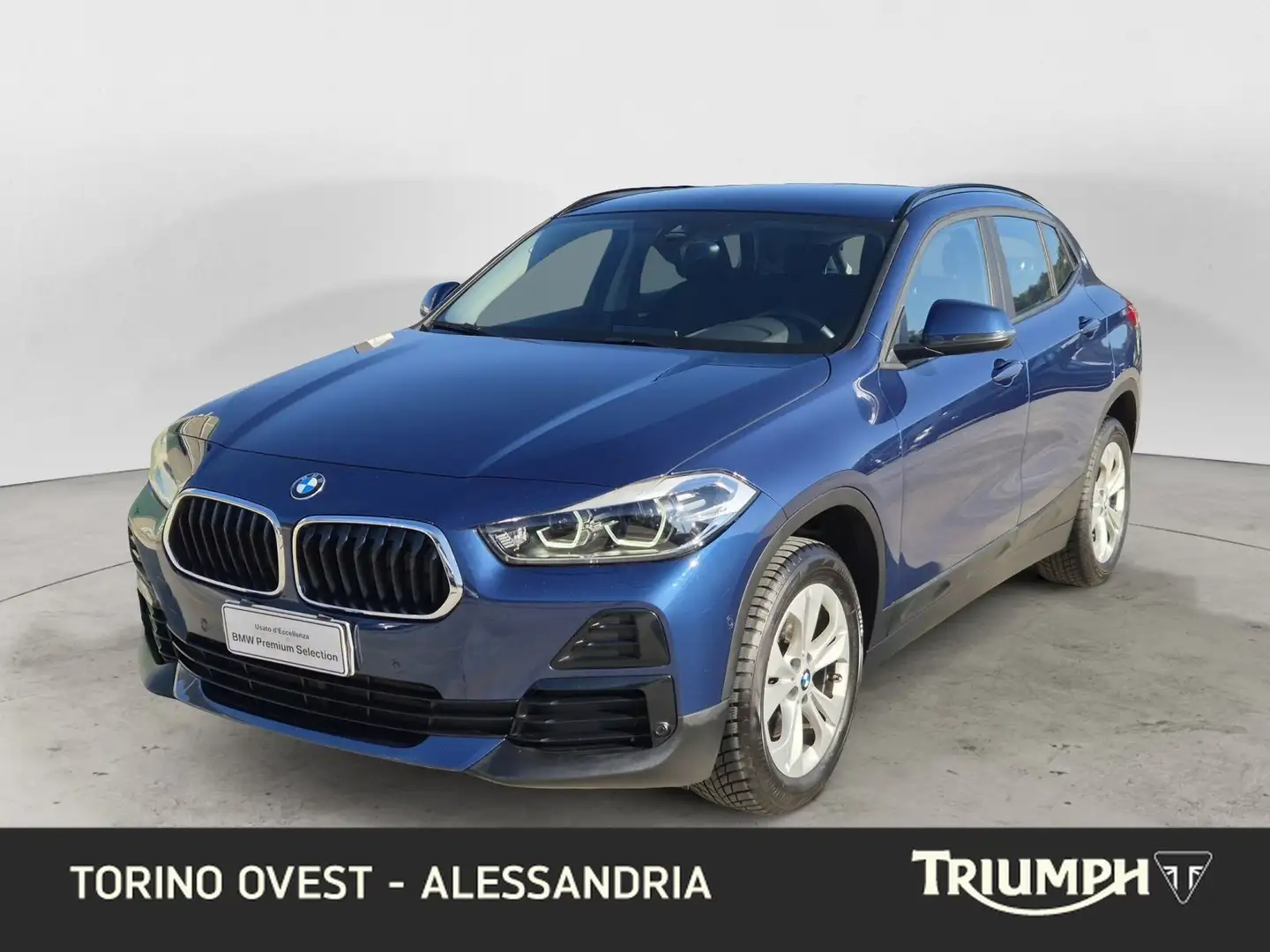 BMW X2 xdrive18d Business X auto Blauw - 1