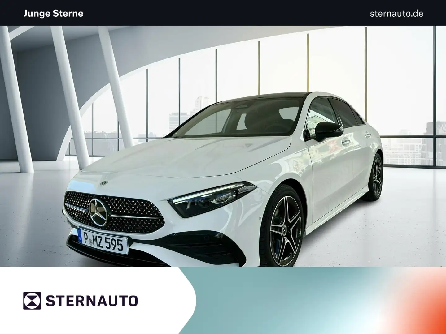 Mercedes-Benz A 200 A 200 Limousine AMG Line/Pano-Dach/Multibeam LED Blanco - 1