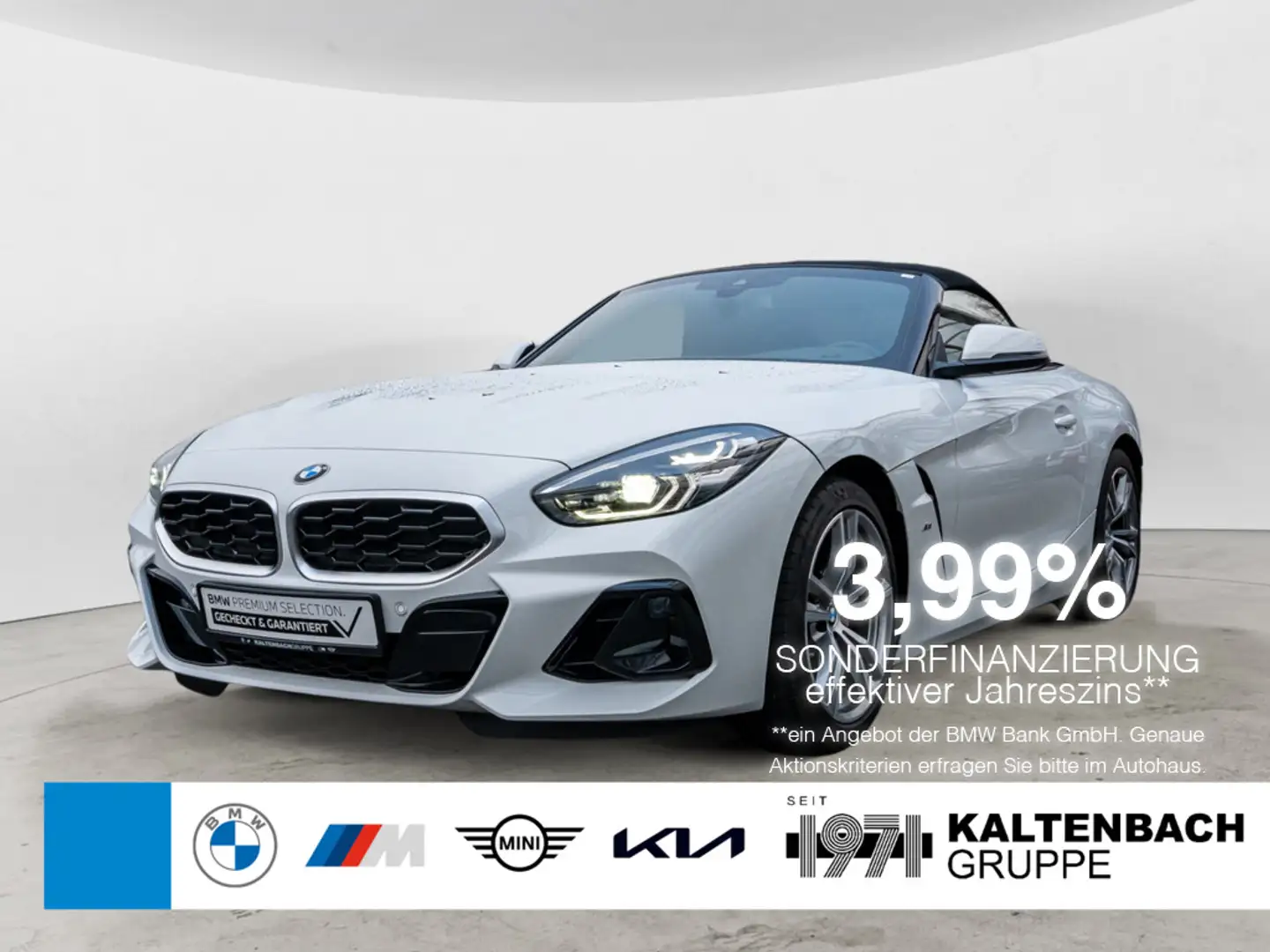 BMW Z4 sDrive 20i M-Sport LED NAVI H/K LEDER Weiß - 1