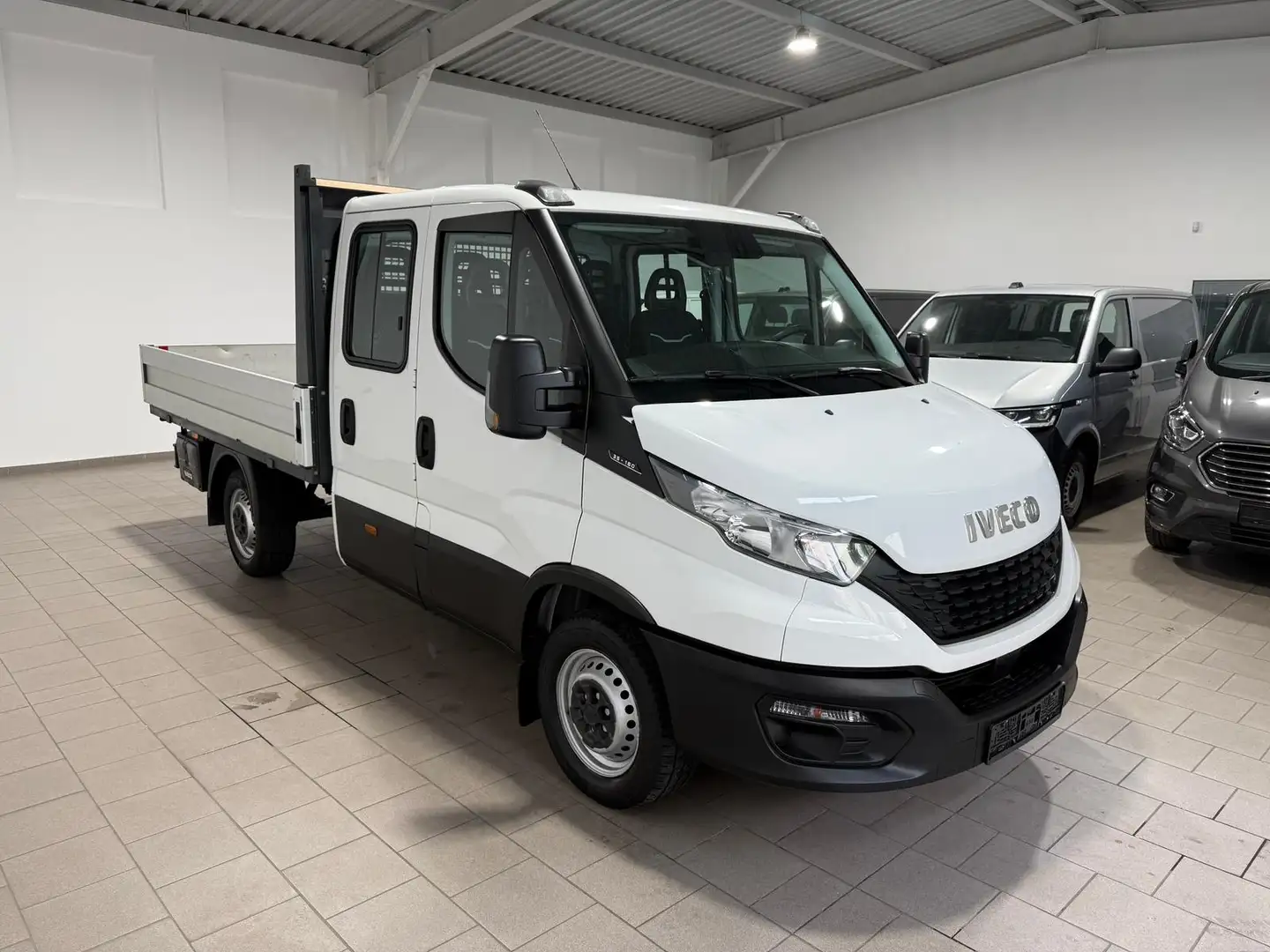 Iveco Daily 35S16,Pritsche-Doka(7-Si.),Klima,AHK(3.5t) Wit - 2