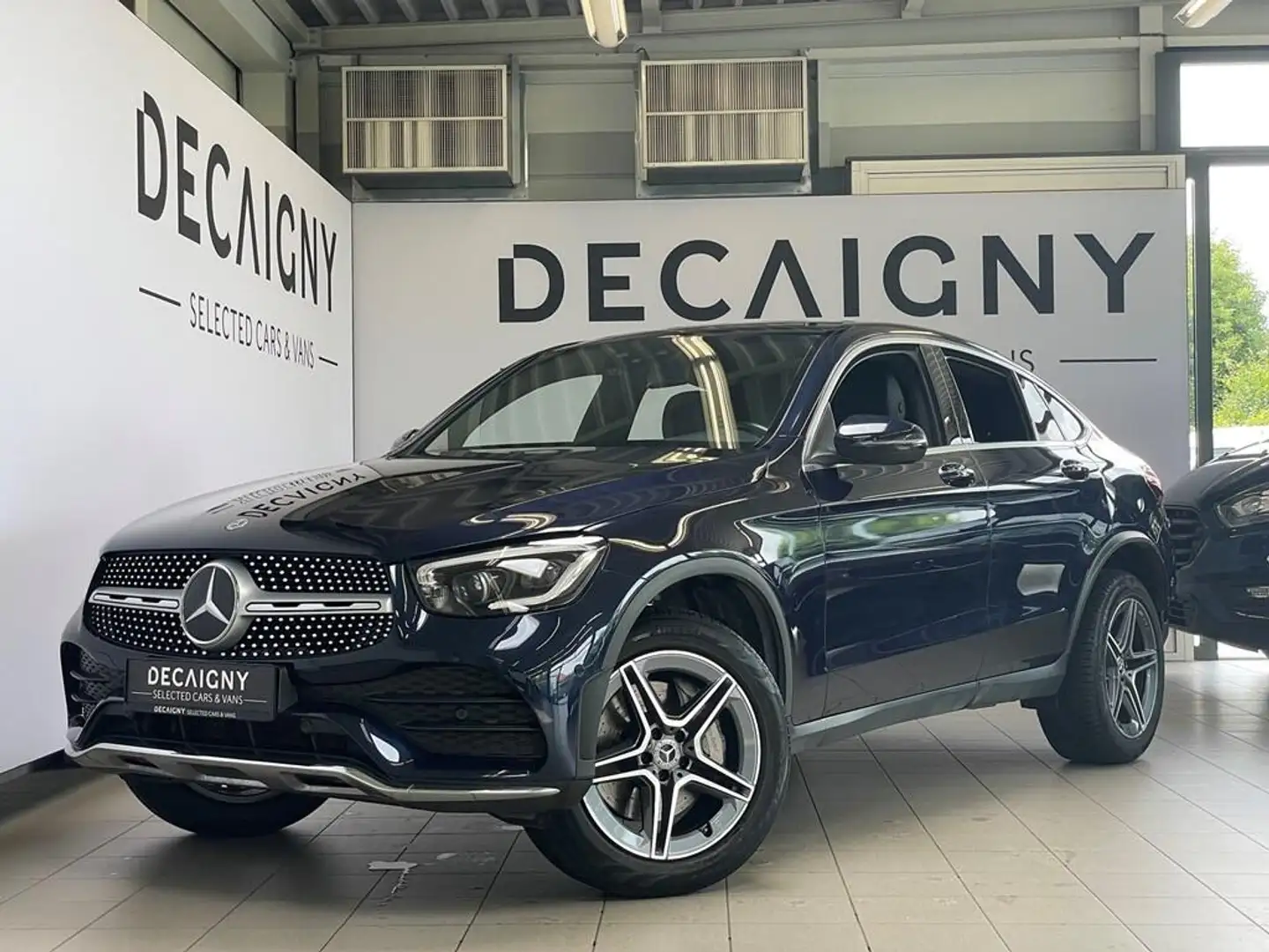 Mercedes-Benz GLC 300 2.0de 4MATIC Coupé AMG Line *Camera*App Connect Bleu - 1