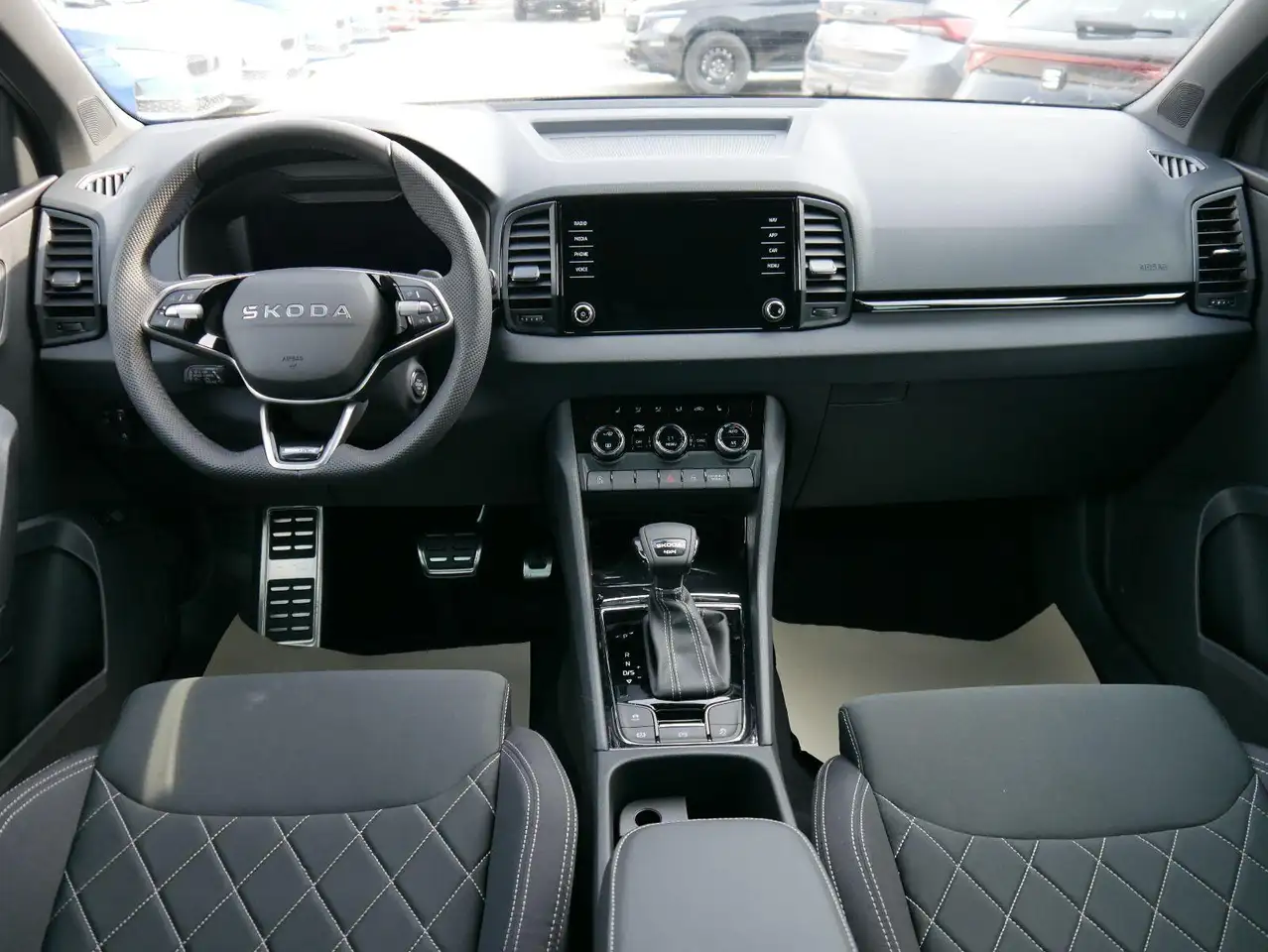 Skoda Karoq Sportline 2.0 TSI 4x4 DSG DSG*ACC*AHK-SCHWENKBA..., миниатюра 10