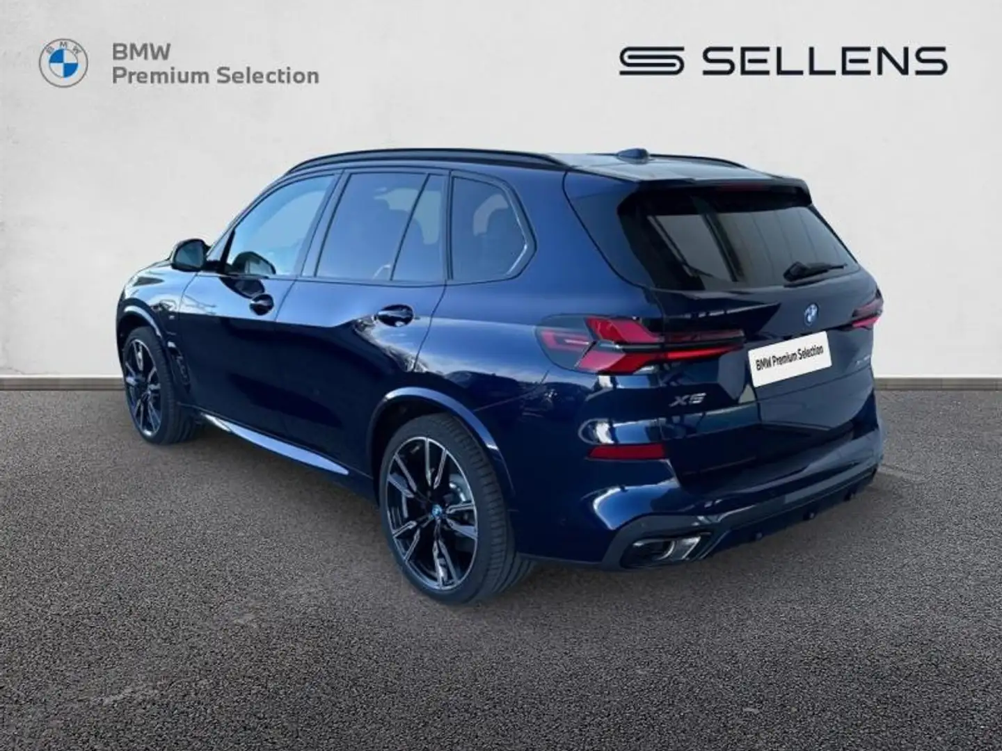 BMW X5 xDrive50e 489ch M Sport Bleu - 2
