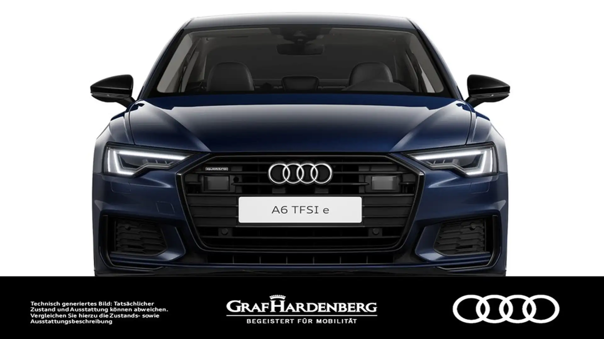 Audi A6 Lim 55 TFSI e quattro S line Matrix Navi ACC Blau - 2