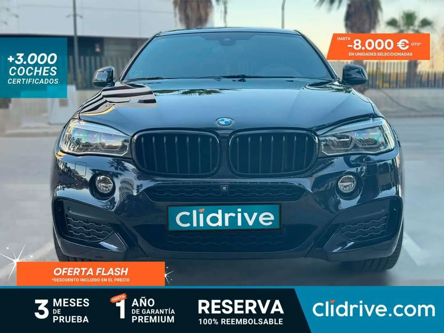 BMW X6 xDrive 30dA Negro - 1