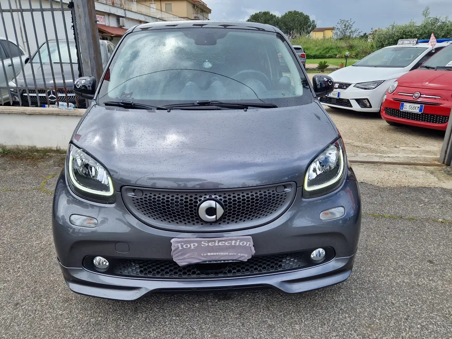 smart forFour 0.9 t Passion 90cv TURBO DOPPIO TETTO LED NAVI. Grigio - 2