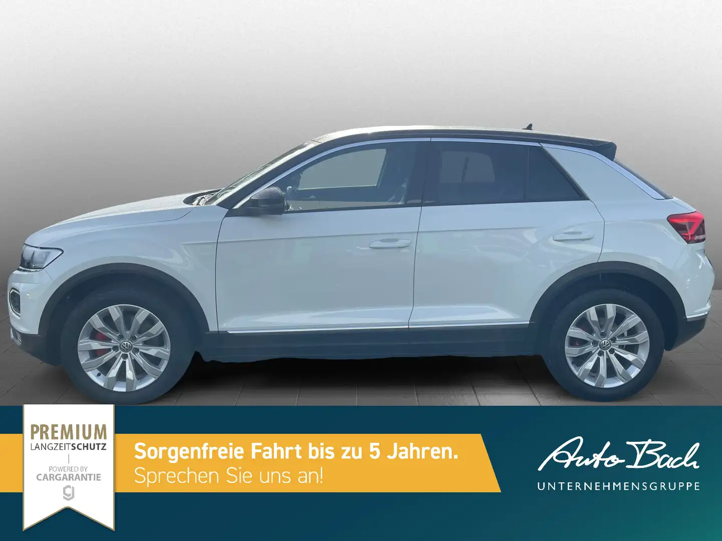 Volkswagen T-Roc 2.0 TDI Sport 4Motion Navi LED EPH DAB Weiß - 2